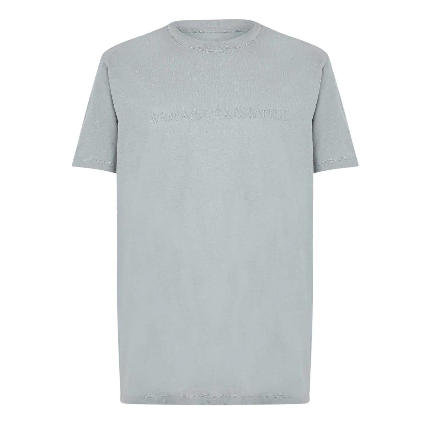 Armani Exchange Mens Embossed T-Shirt