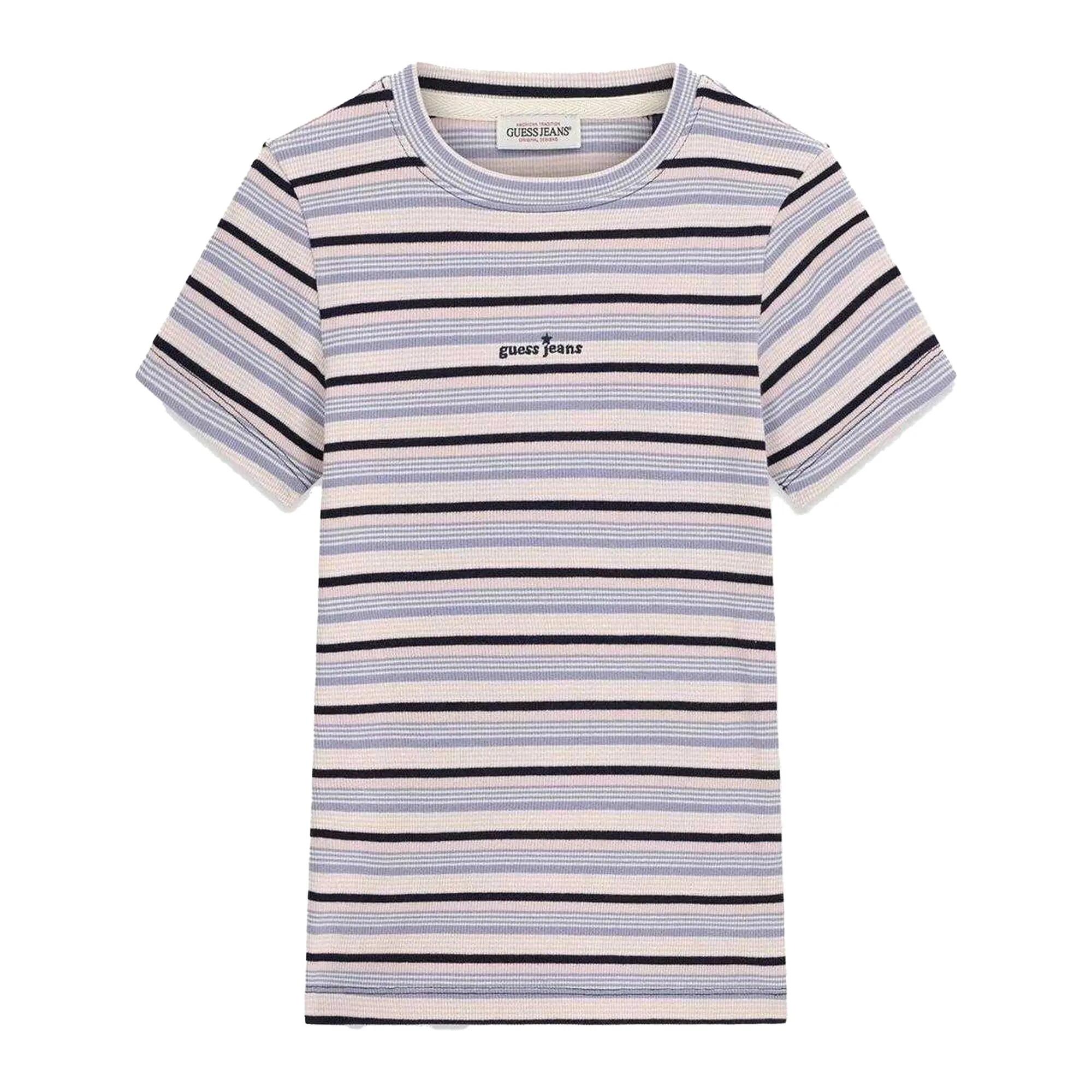 Guess Womens/Ladies Striped Slim T-Shirt