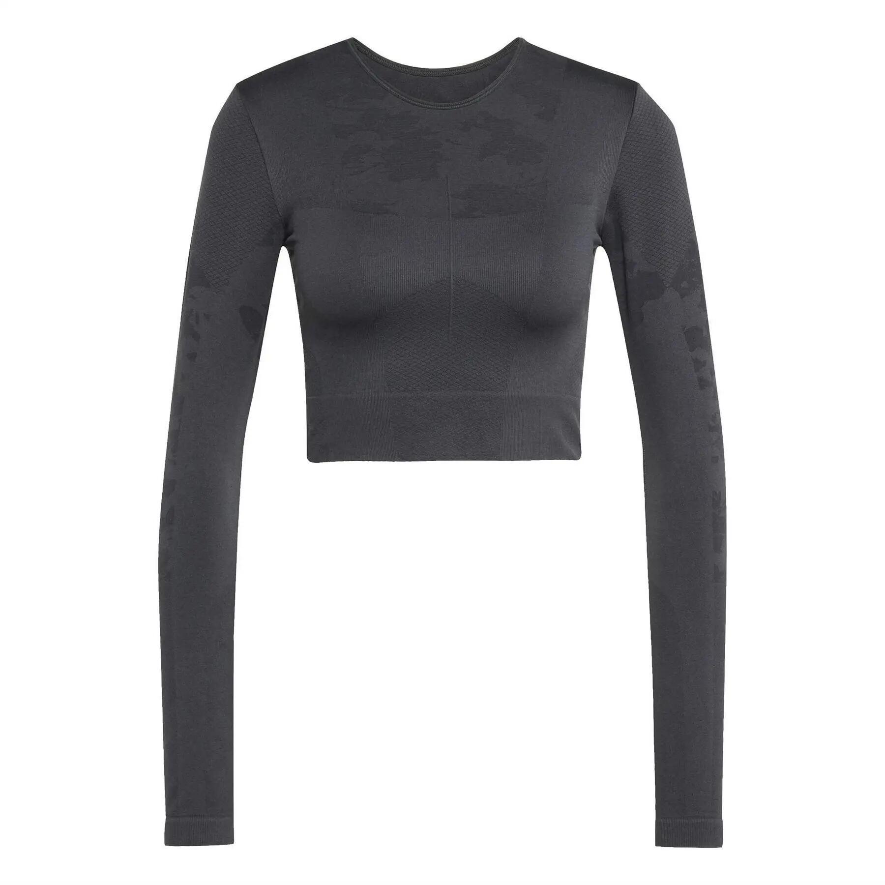 Adidas Womens/Ladies Stella McCartney Long-Sleeved Yoga Crop Top