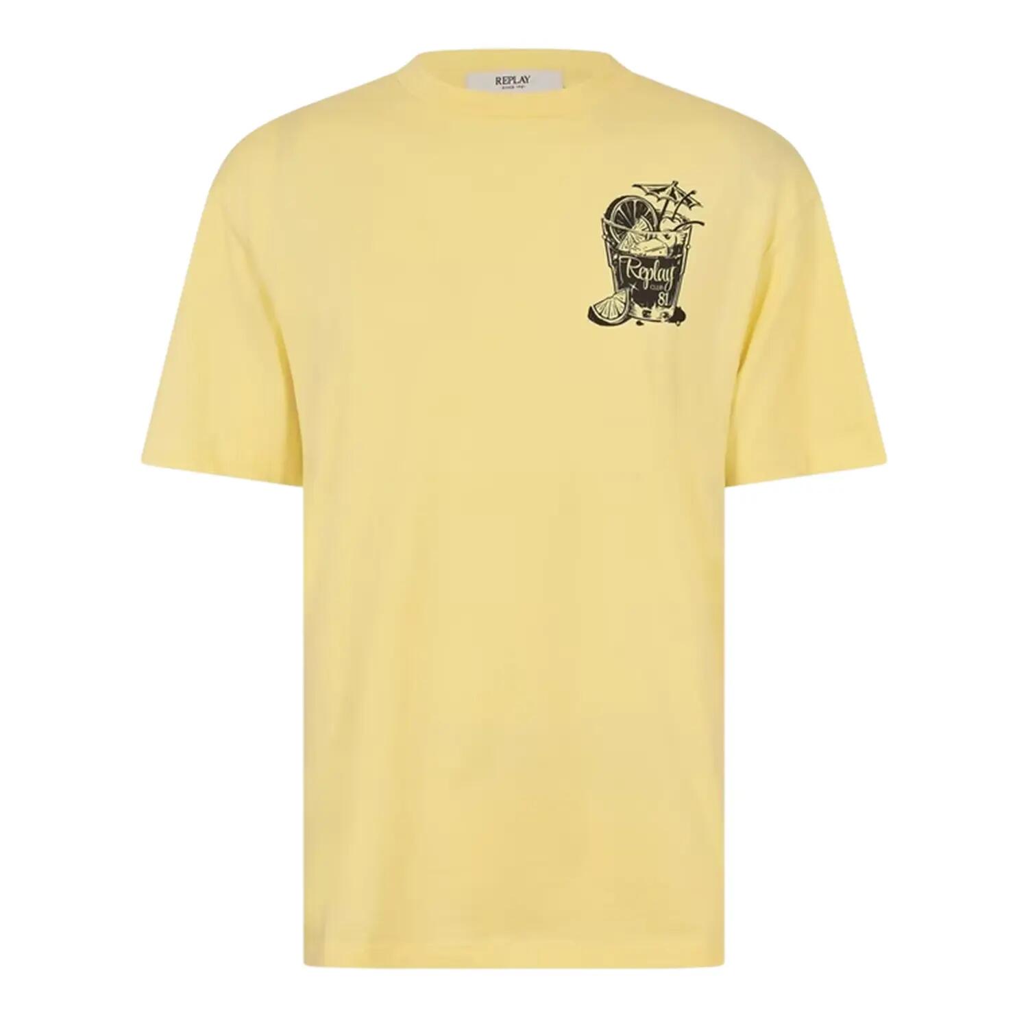 Replay Mens Graphic Print T-Shirt