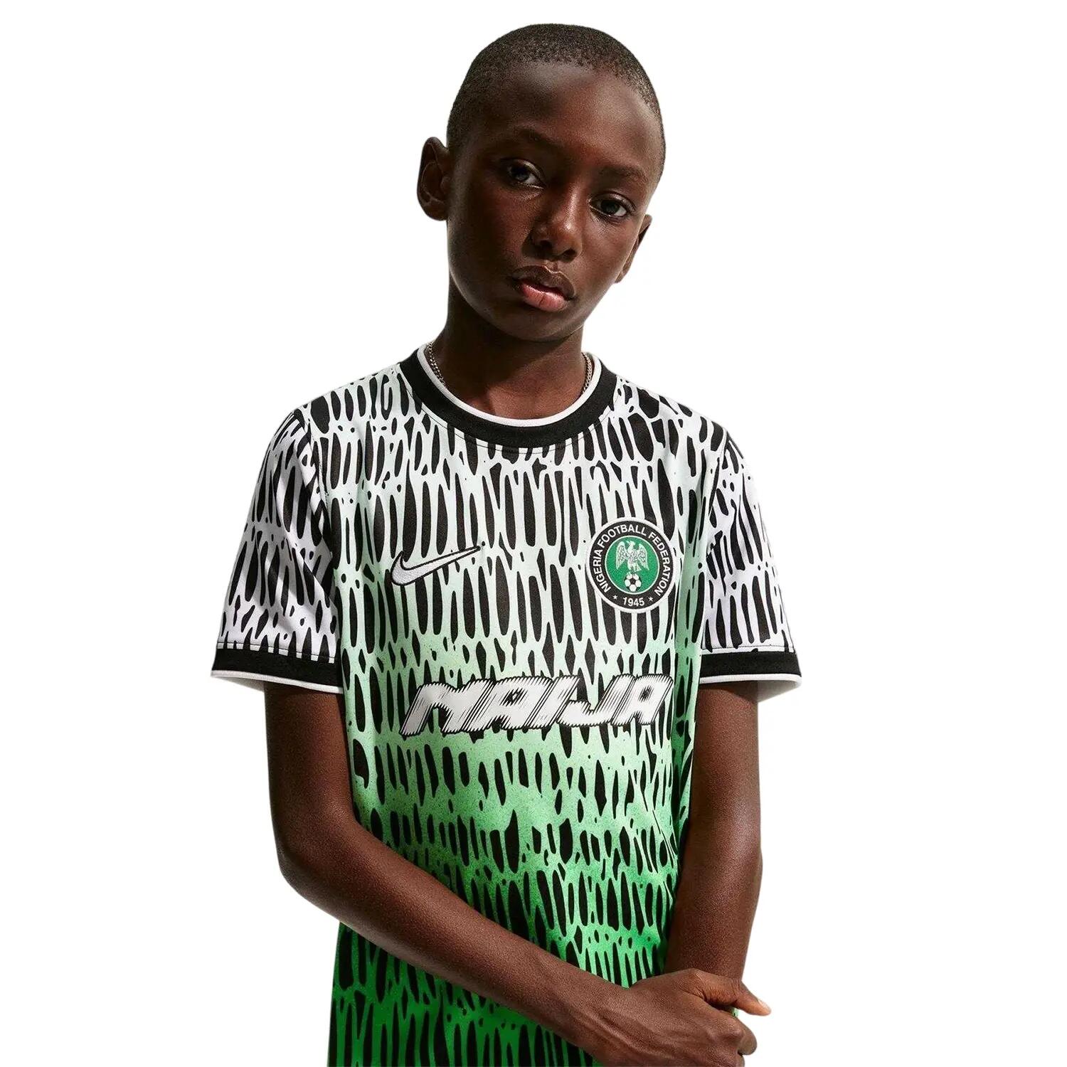 Nike Childrens/Kids Pre Match 2026 Nigeria FC T-Shirt