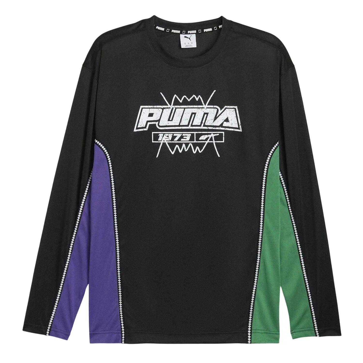 Puma Mens Hoopaverse Shooting Performance Long-Sleeved Top
