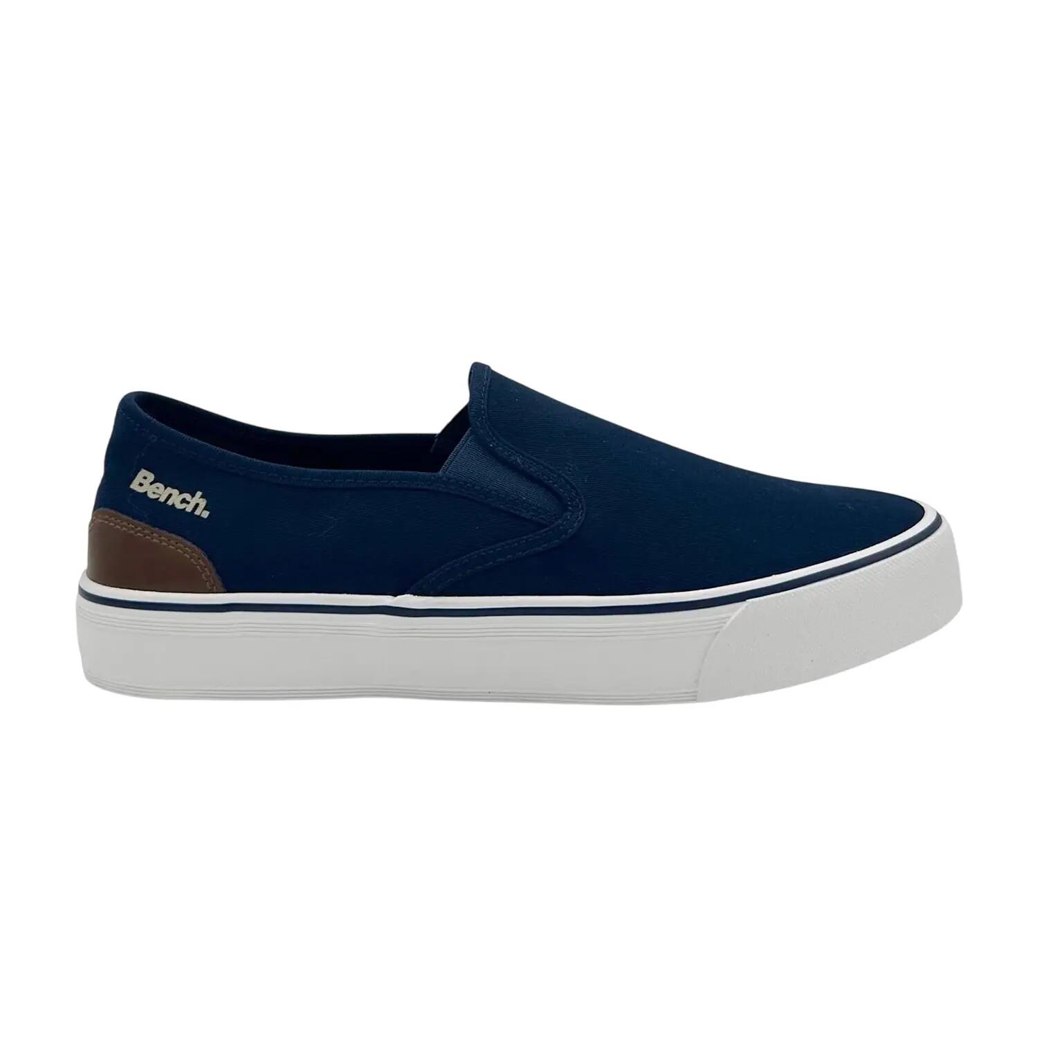 Bench Womens/Ladies Dalton Canvas Platform Pumps