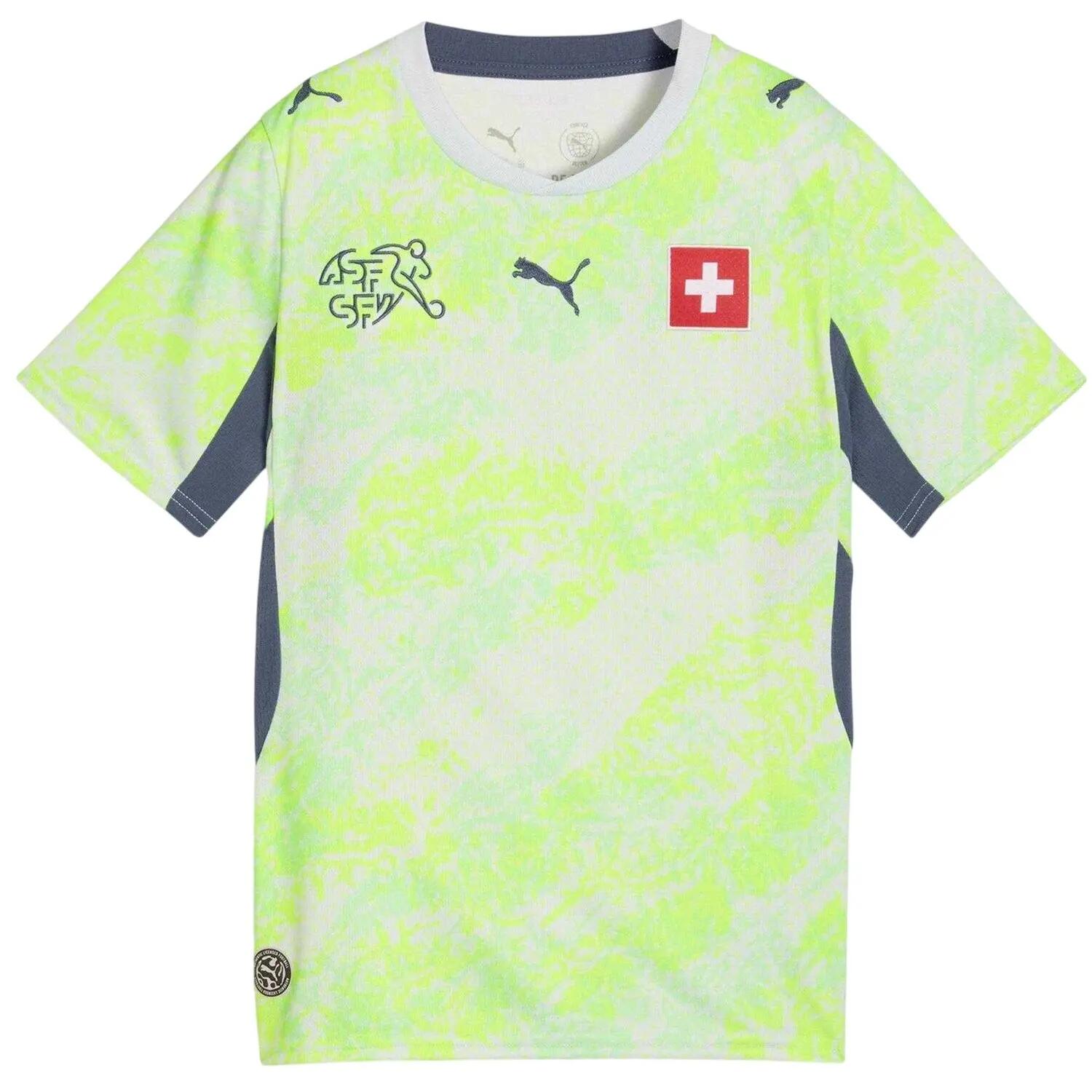 Puma Childrens/Kids World Cup 2026 Switzerland FC Away Shirt