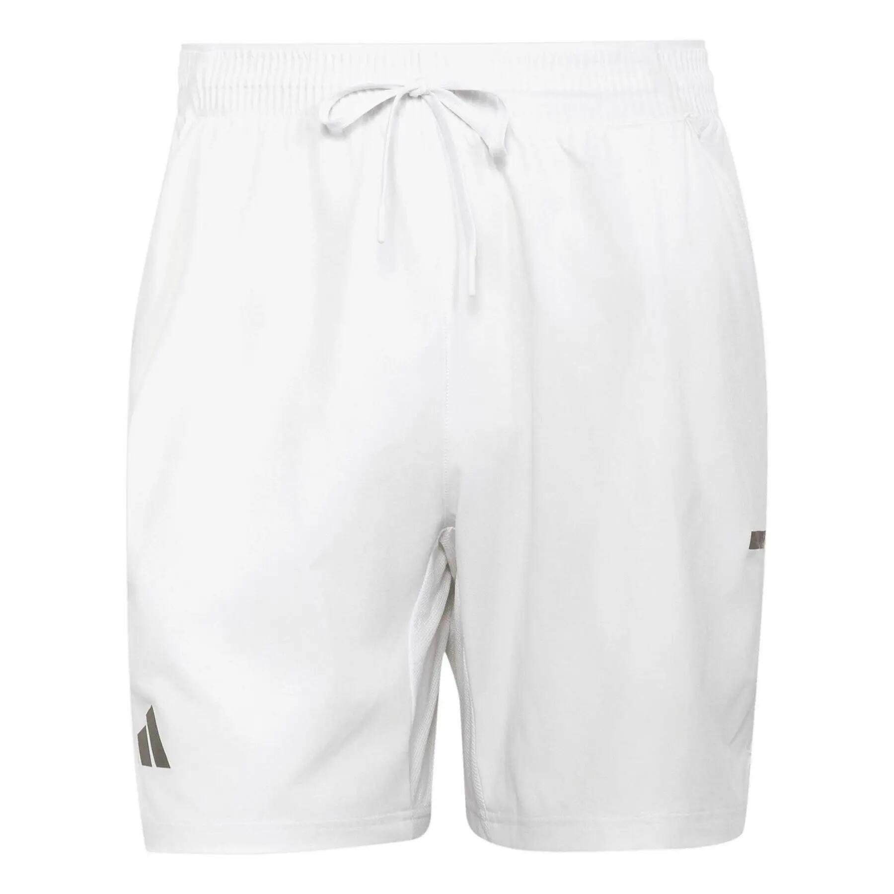 Adidas Mens Wimbledon Drawstring Waist Tennis Shorts