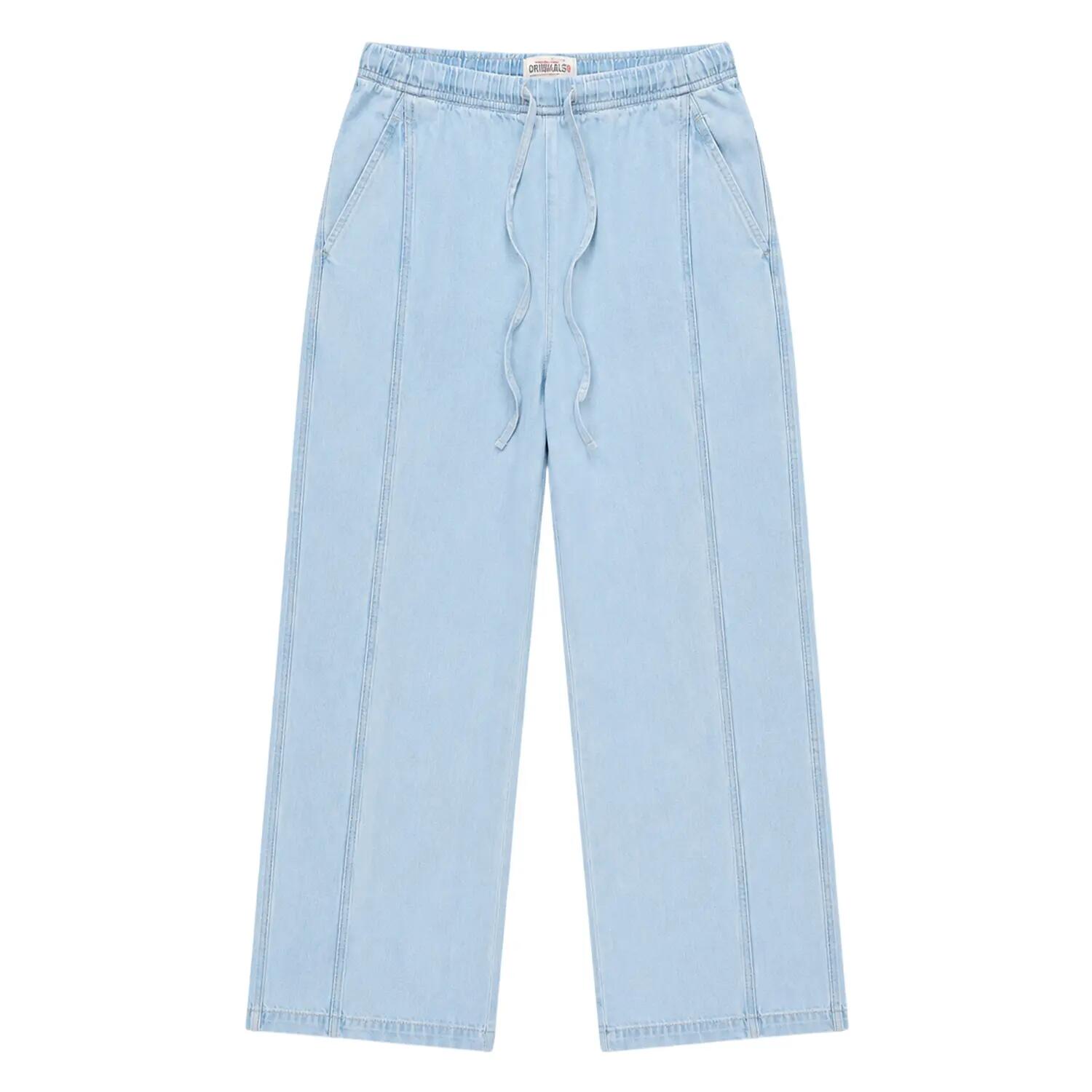 Guess Womens/Ladies Denim Wide Leg Joggers