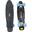 Vinyl Cruiser Skateboard Retro - schwarz/blau