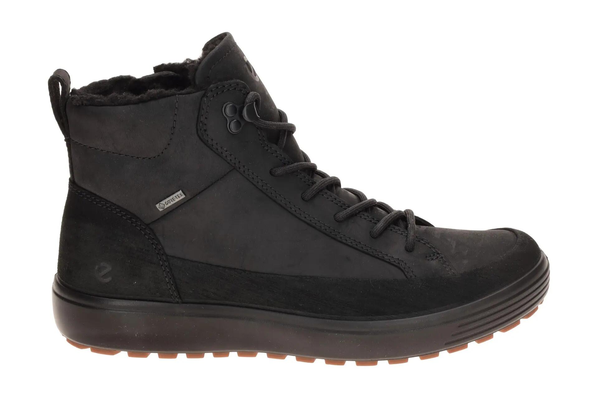 Ecco Soft 7 Tred Stiefel schwarz GORE-TEX Winter Boots 450444 2/7