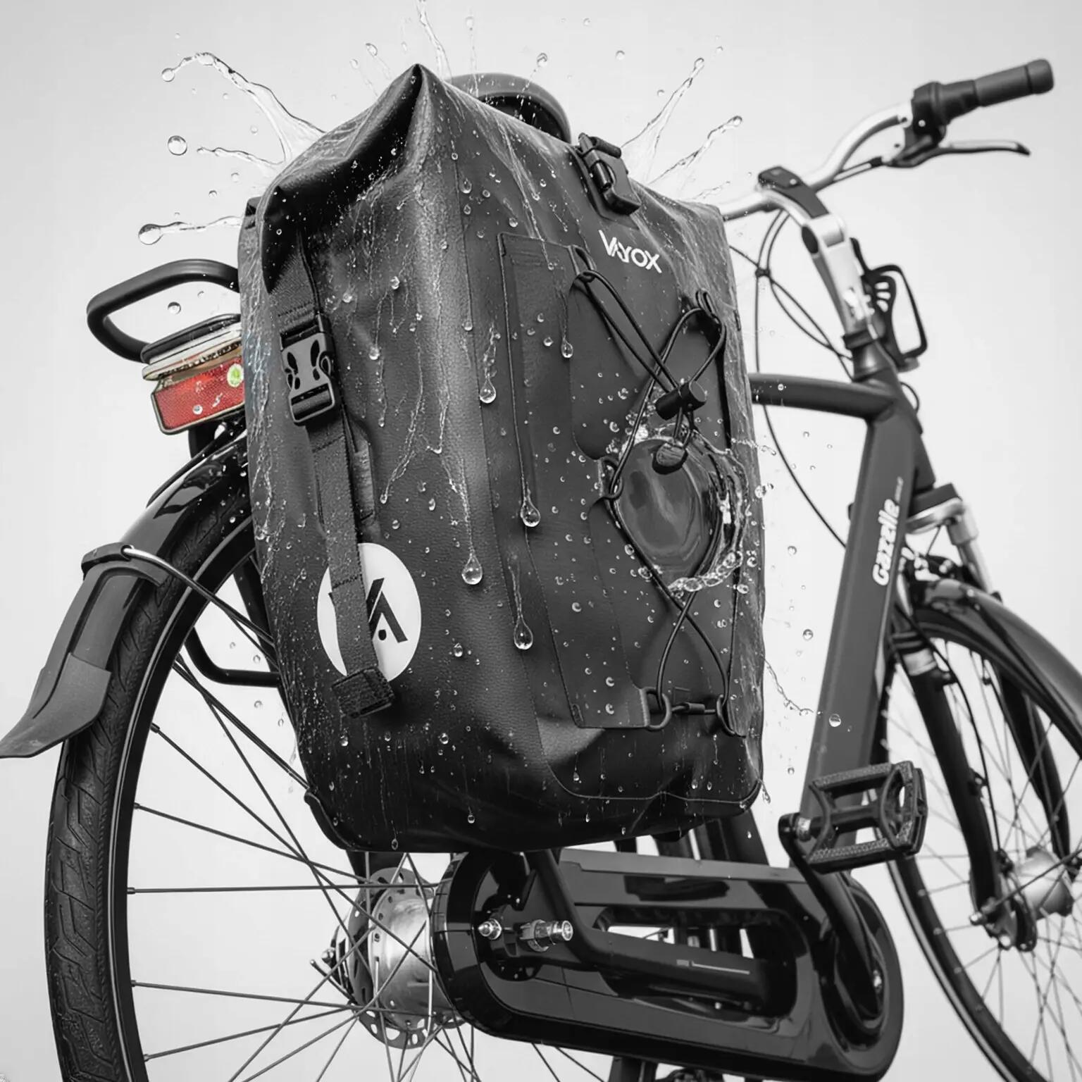 Fietstas voor fietsendrager VAYOX VA0353 zij, waterdicht 27L 10/15