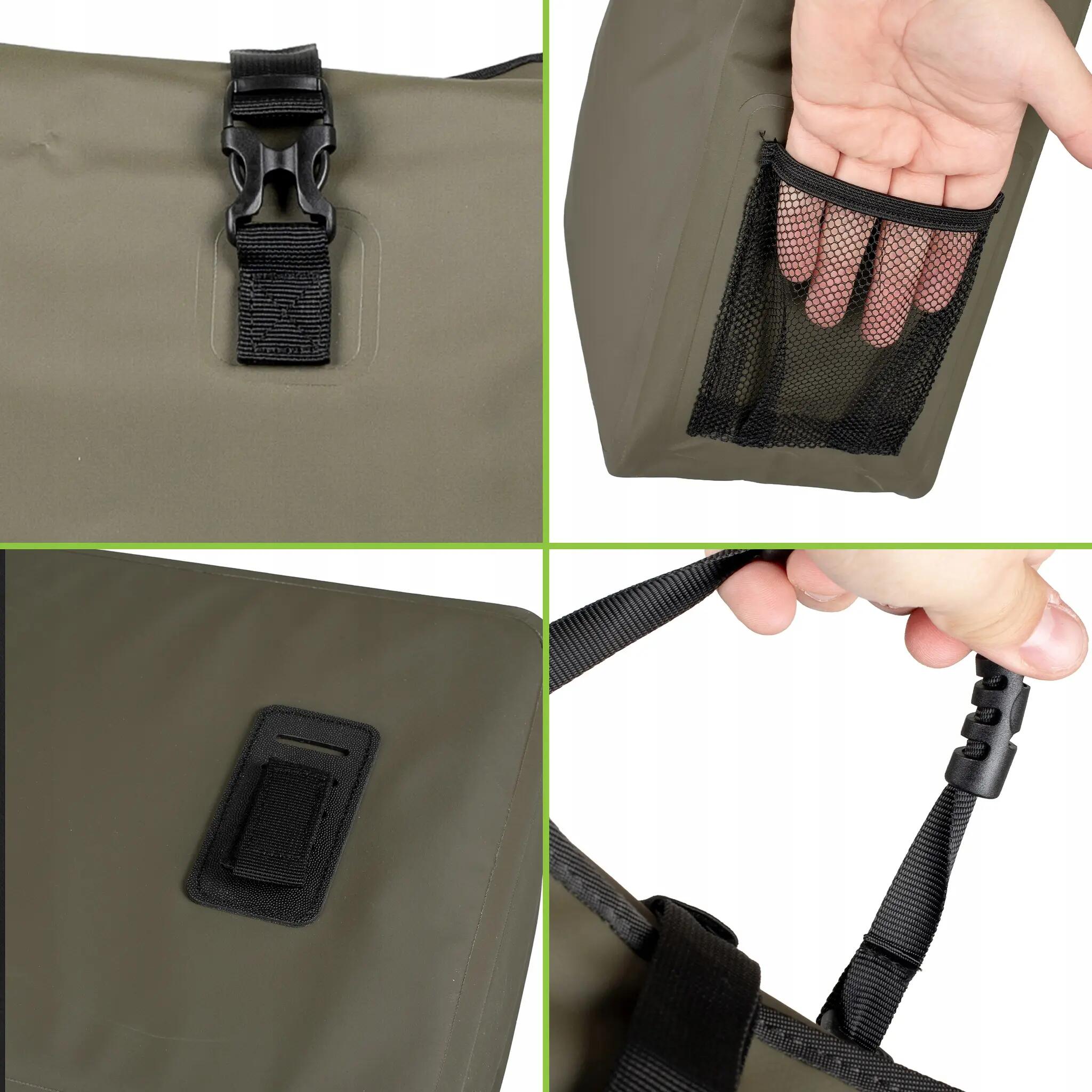 Gepäckträgertasche VAYOX VA0444 Seitentasche wasserdicht 25L 8/16