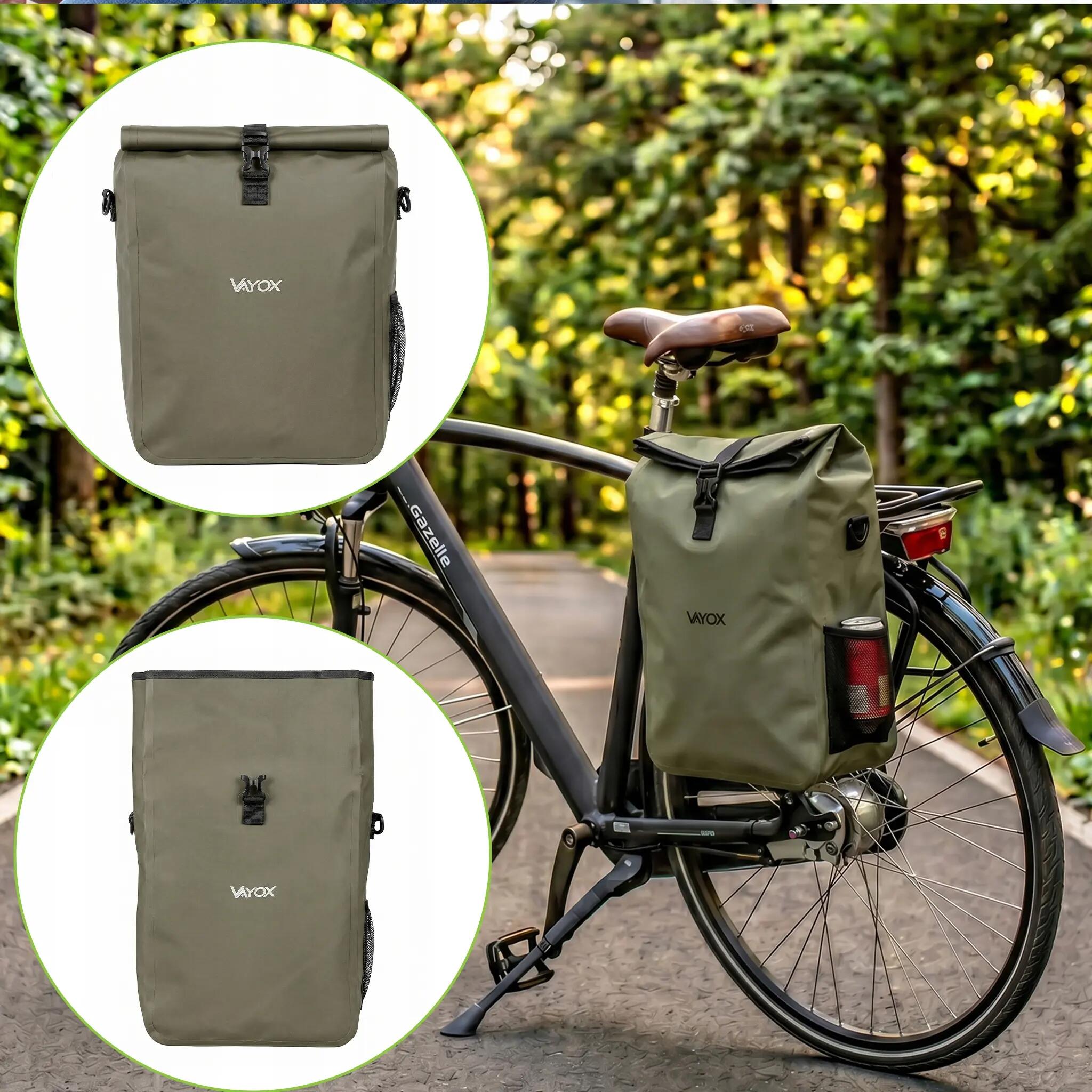 Gepäckträgertasche VAYOX VA0444 Seitentasche wasserdicht 25L 5/16