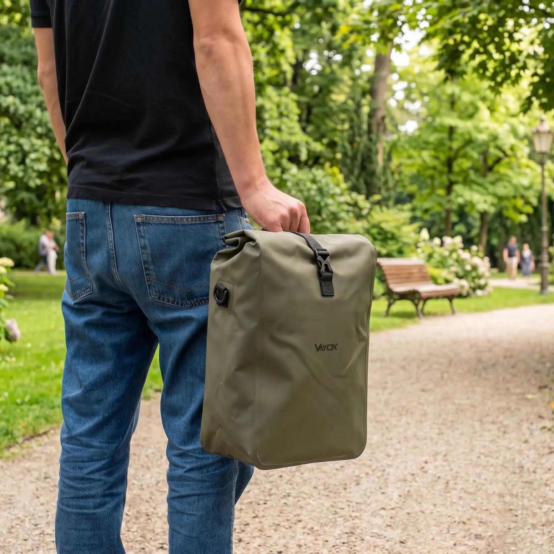 Gepäckträgertasche VAYOX VA0444 Seitentasche wasserdicht 25L 11/16