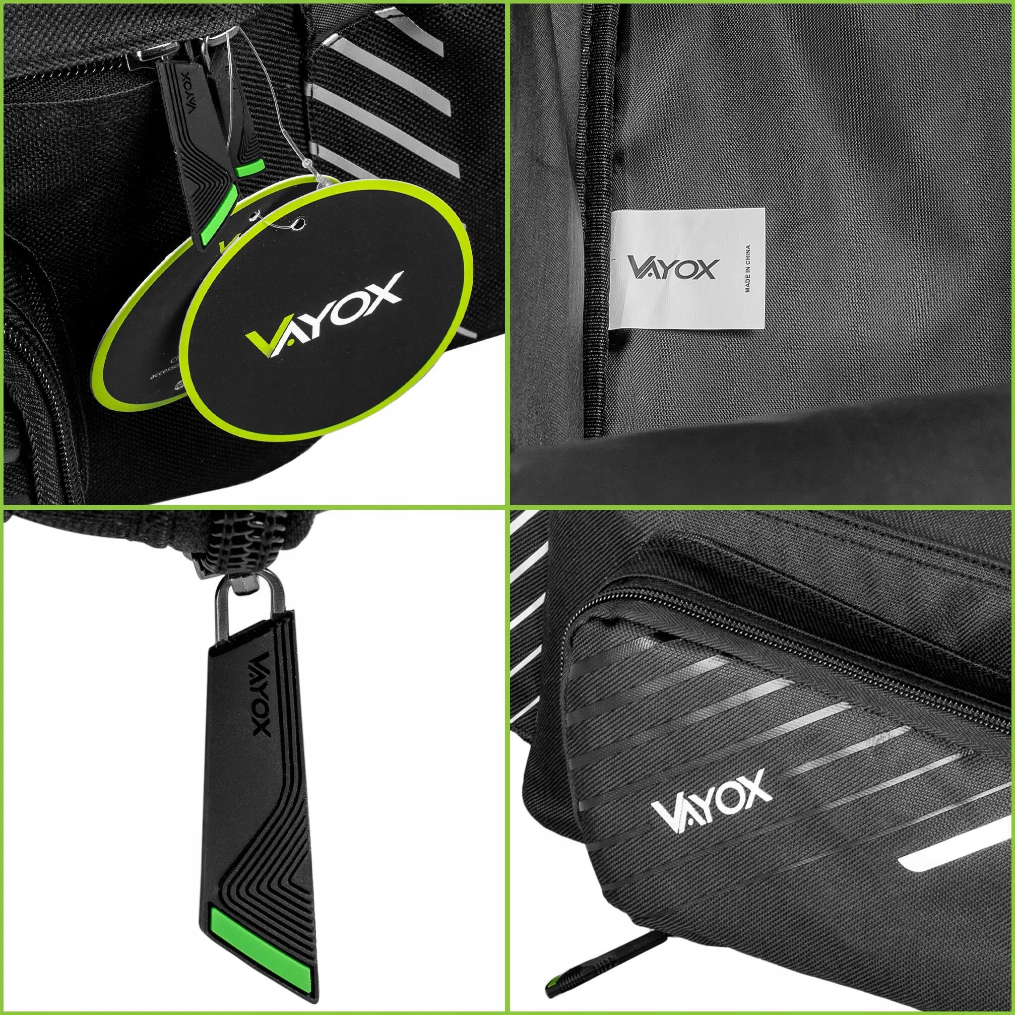 Fietstas VAYOX VA0171 waterdicht uitbreidbaar 12L 11/16