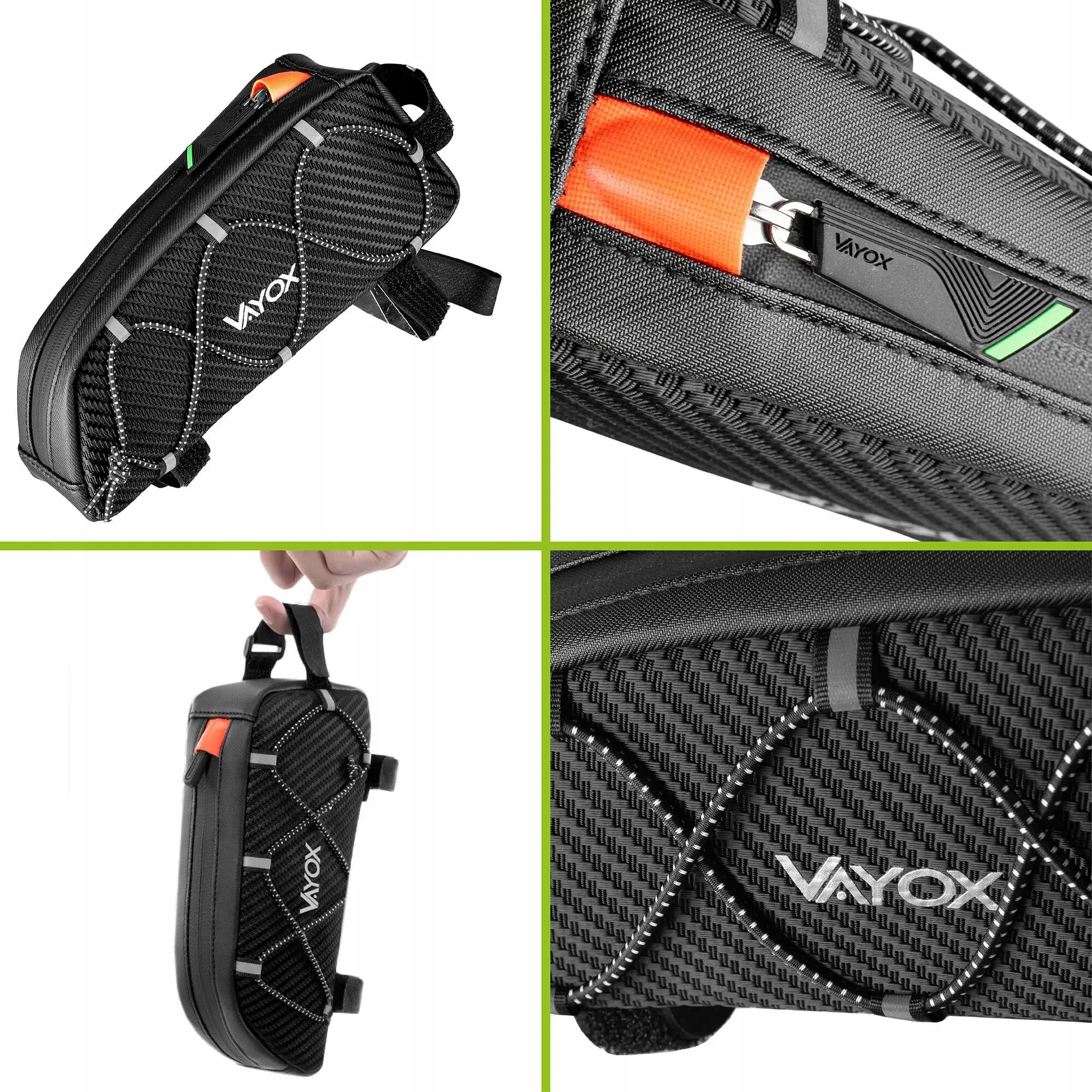 Sacoche de vélo pour cadre VAYOX VA0347, étanche 9/15