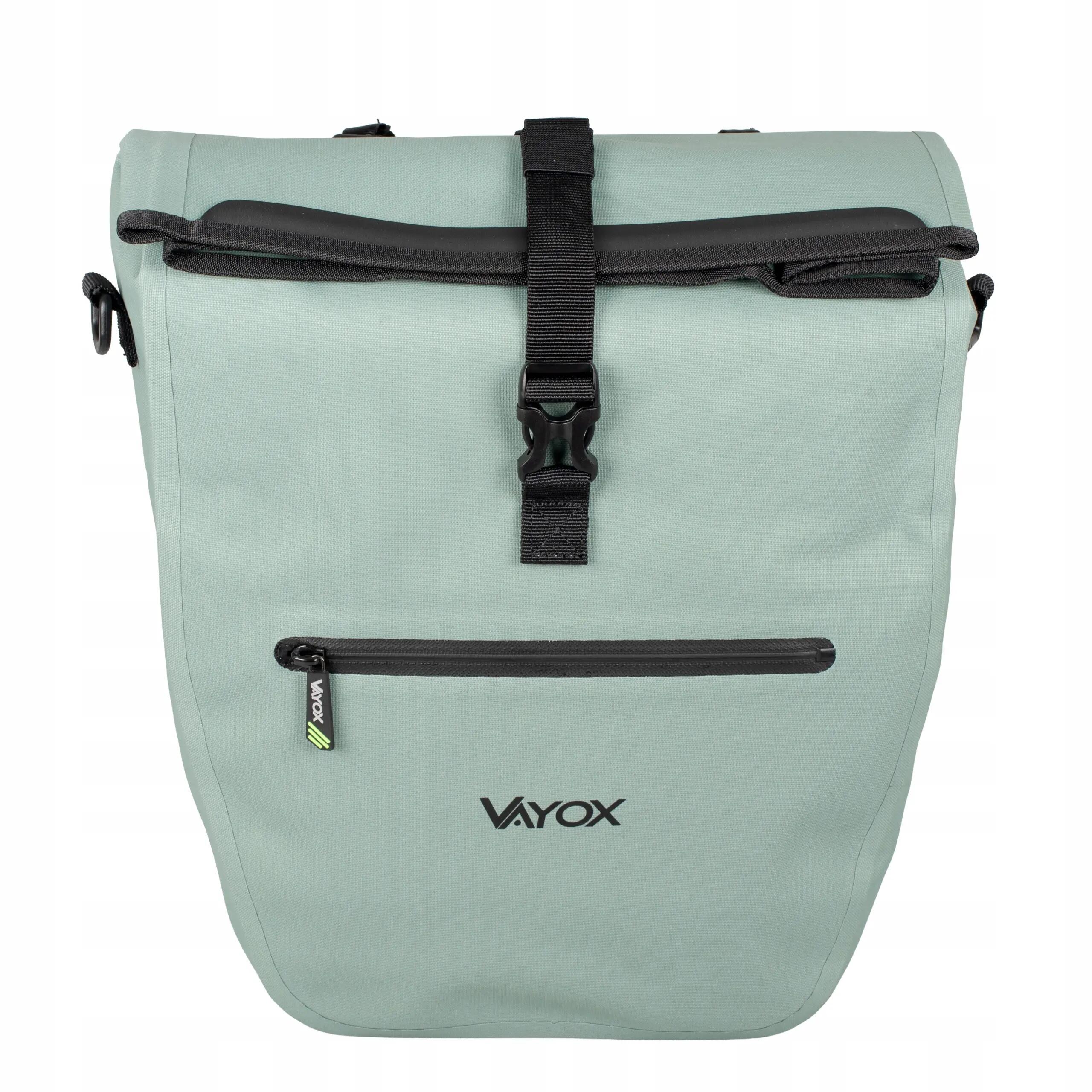 Set van 2x VAYOX VA0445 fietstas voor bagagedrager zijkant 25L 15/16