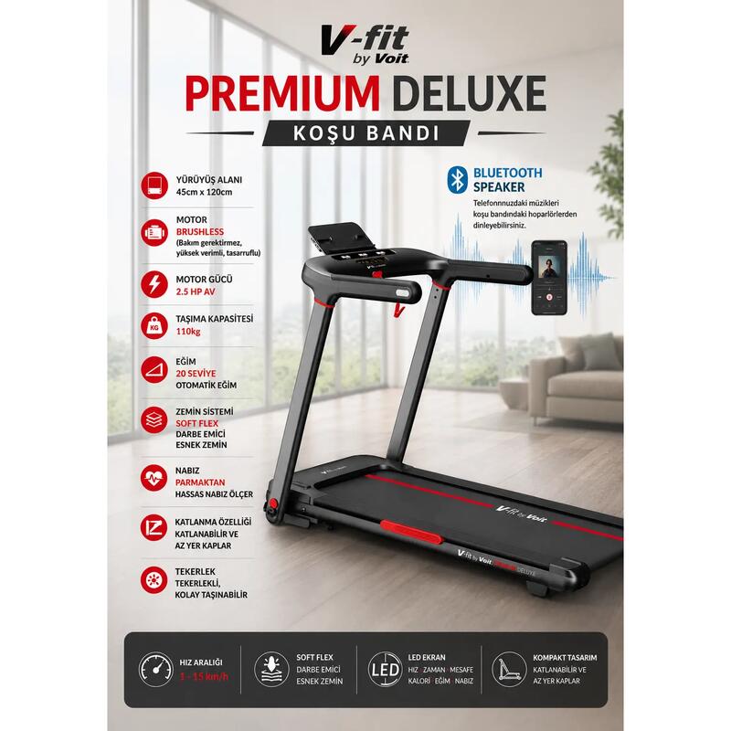 VFİT By Premium Delux Koşu Bandı