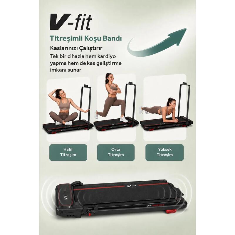 Voit V-Fit by Vibro Run Titreşimli Koşu Bandı / Loop Bant Seti Hediyeli