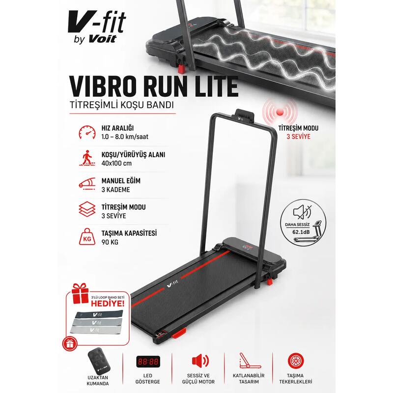 Voit V-Fit by Vibro Run Titreşimli Koşu Bandı / Loop Bant Seti Hediyeli