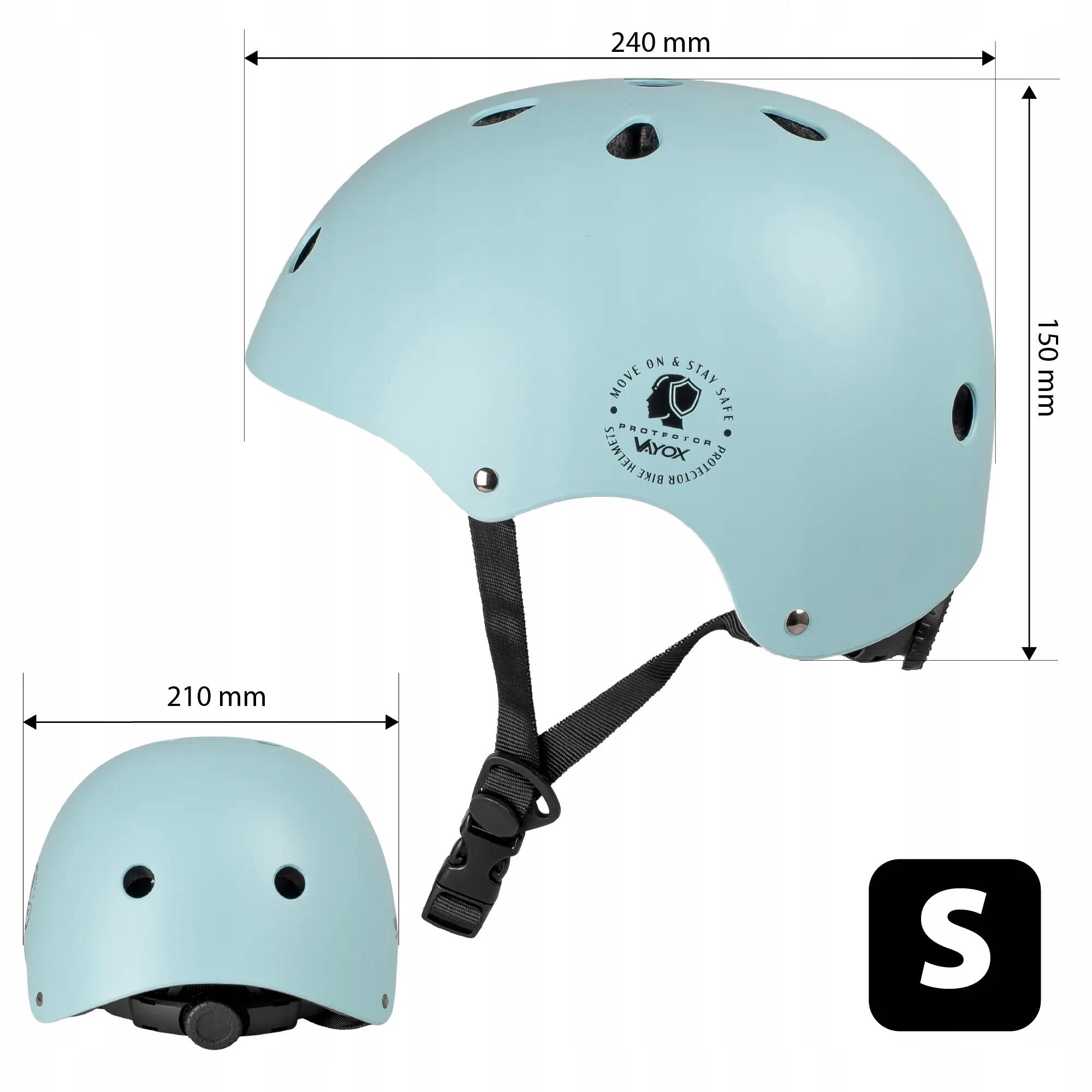 Kask rowerowy dziecięcy Vayox Protector 14/15