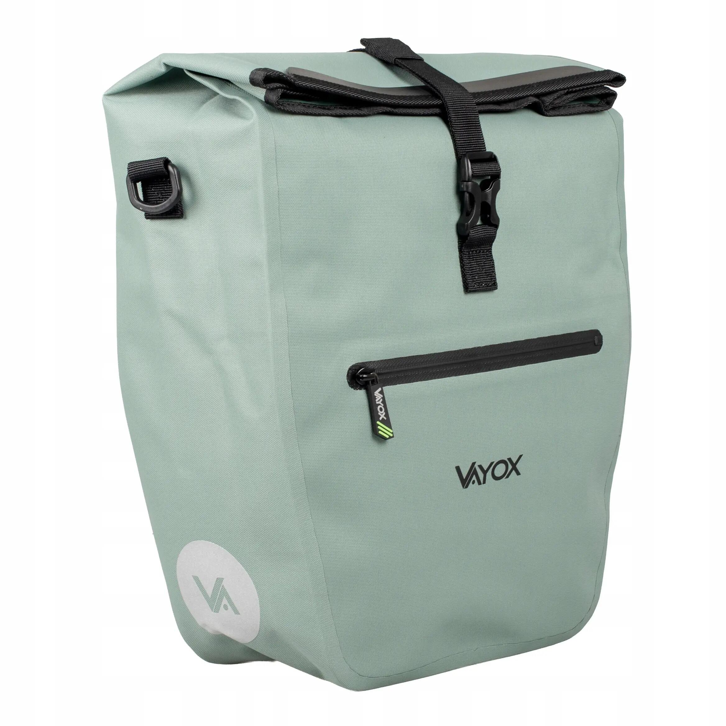 Set van 2x VAYOX VA0445 fietstas voor bagagedrager zijkant 25L 13/16