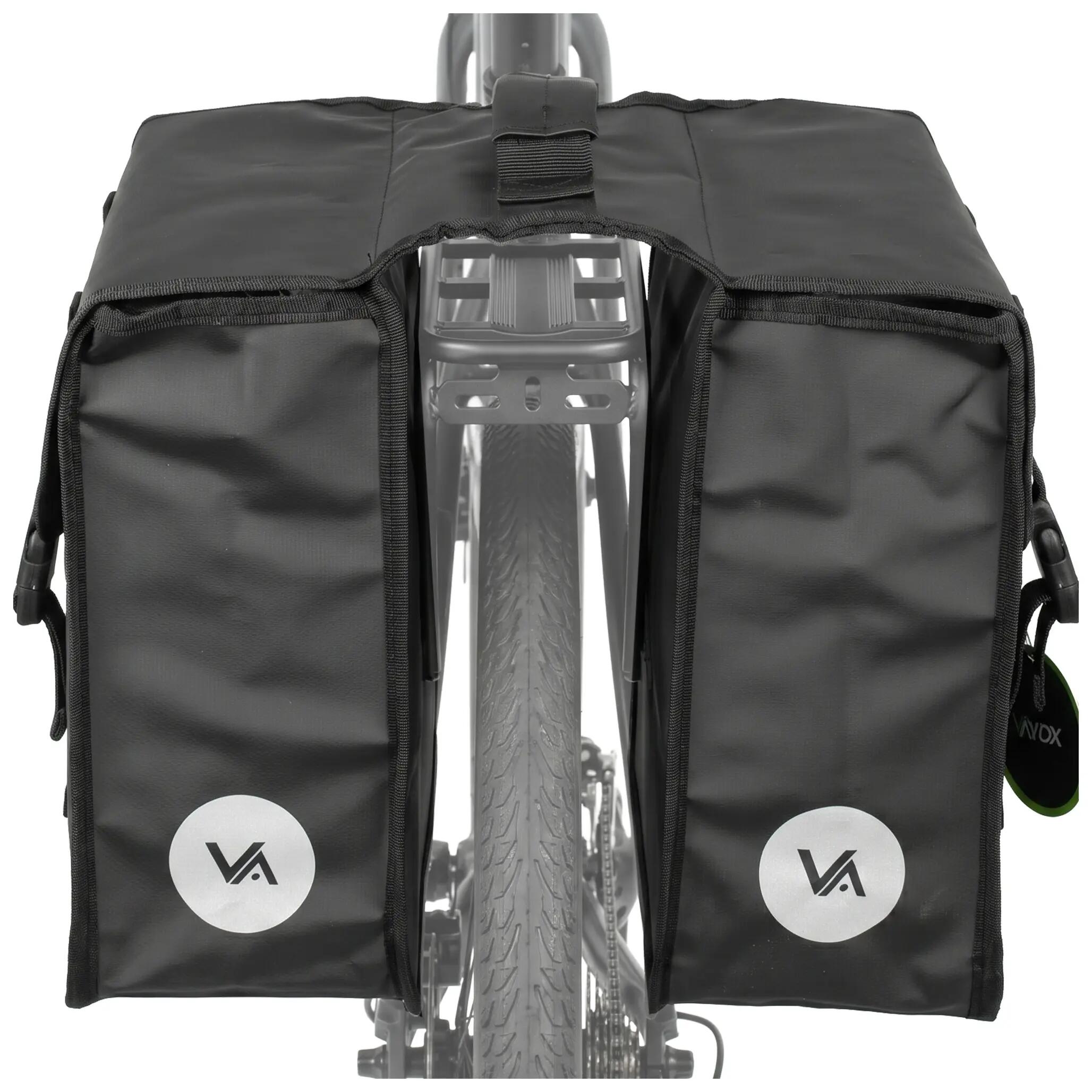 Sacoche de vélo pour porte-bagages VAYOX VA0447 double imperméable 29L 13/16