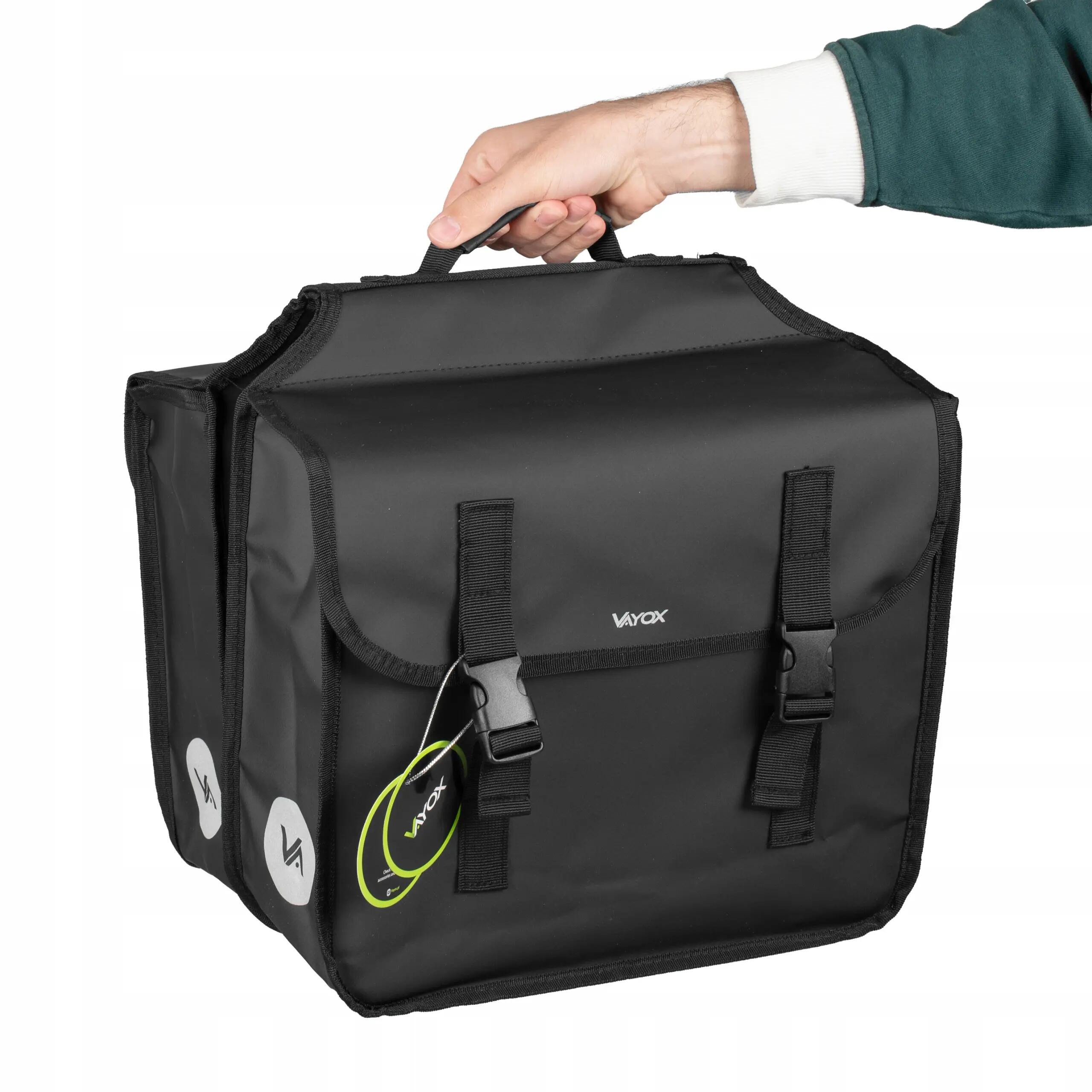 Sacoche de vélo pour porte-bagages VAYOX VA0447 double imperméable 29L 11/16