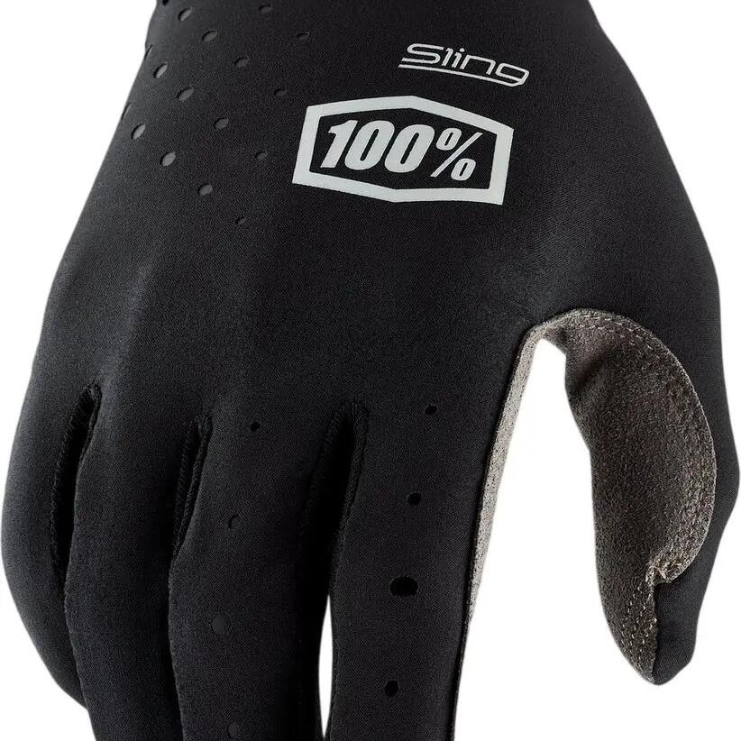 100% Sling MX Black Long Gloves