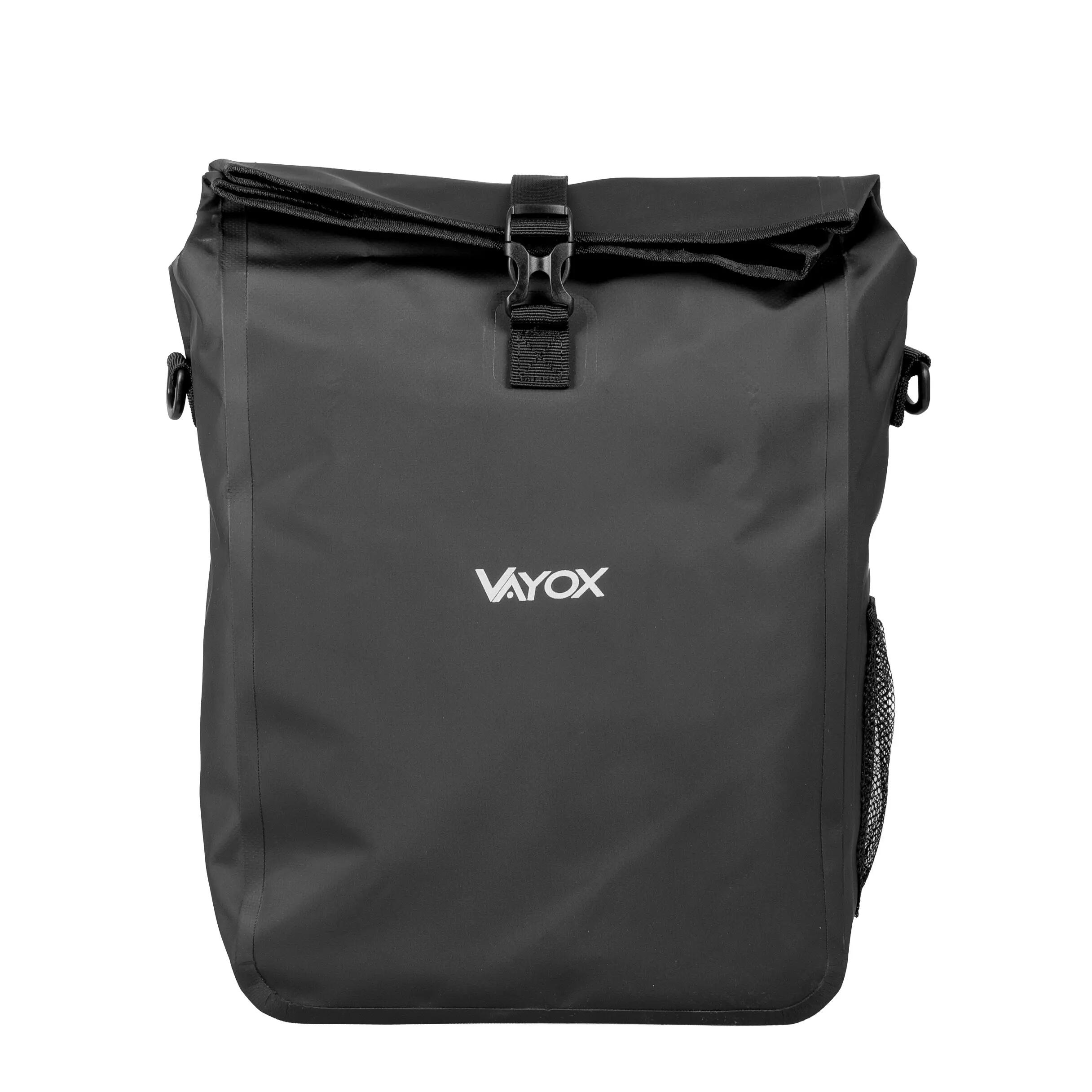 Zestaw 2x sakwa rowerowa na bagażnik VAYOX VA0444 boczna 25L 15/16