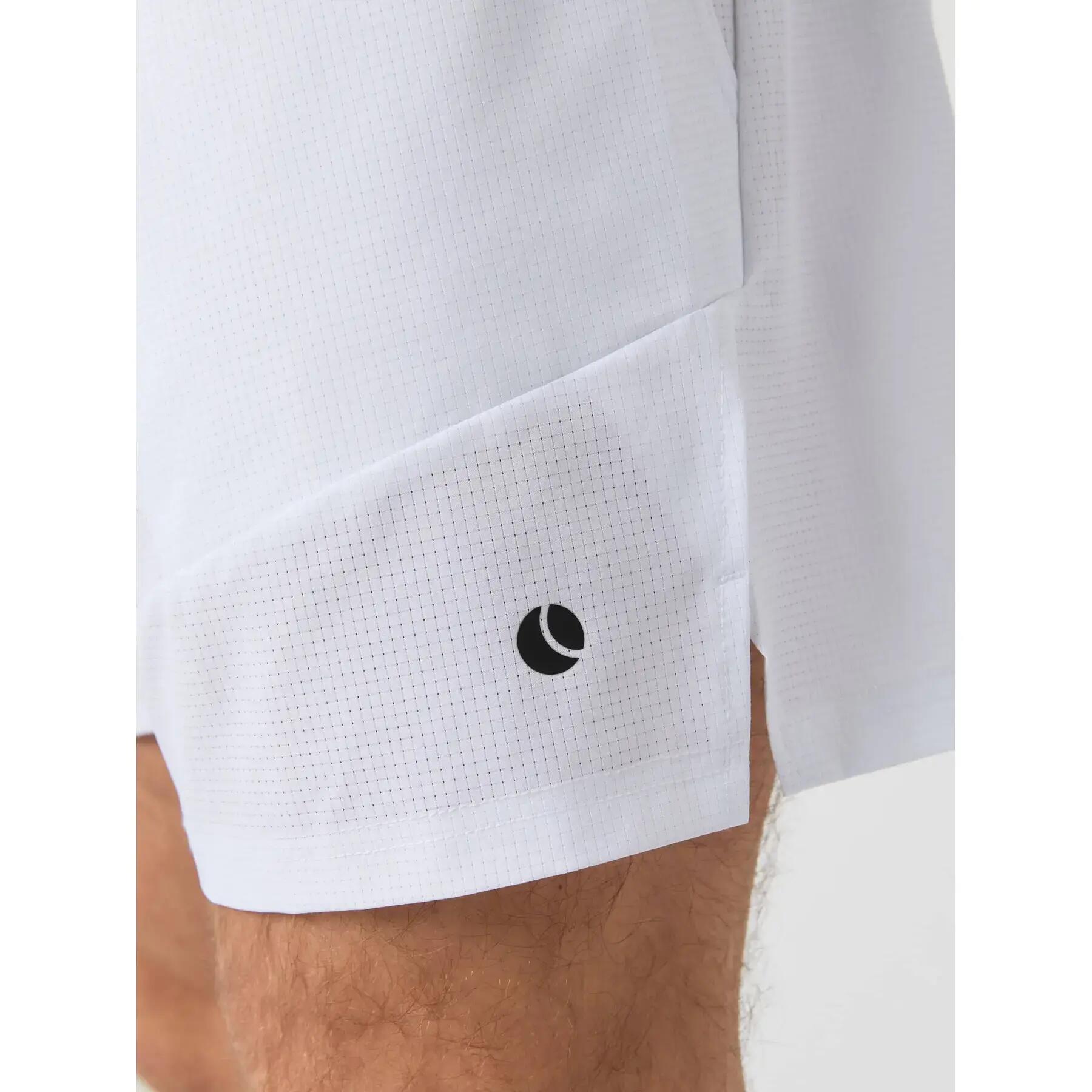 bjorn_borg ACE RACQUET 7" SHORTS homem em poliéster reciclado Brilliant White 5/5
