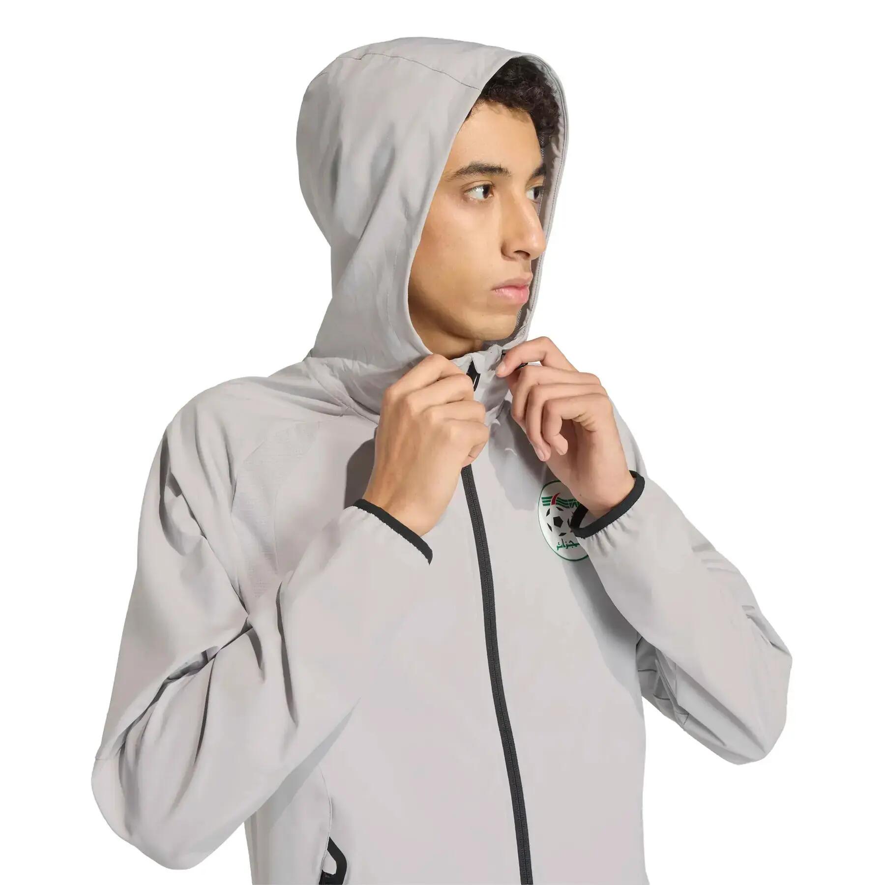 Algerien Tiro Tech Windbreaker Jacke, durchgehender Reißverschluss 7/8