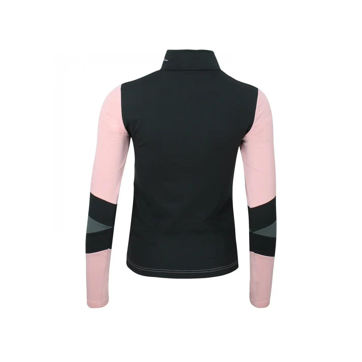 T-shirt 1ere peau avec zip femme Peak Mountain 2/3