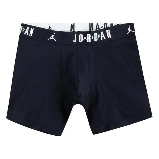 Tre boxer uomo jordan flight cotton stretch - nero