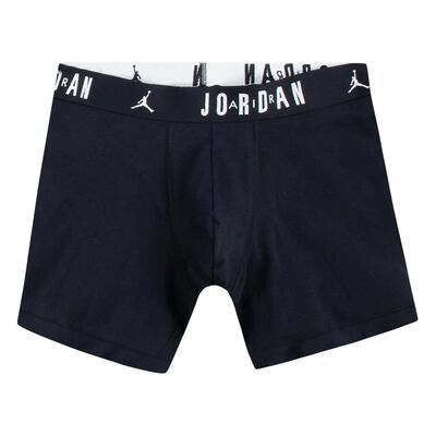 Tre boxer uomo jordan flight cotton stretch - nero