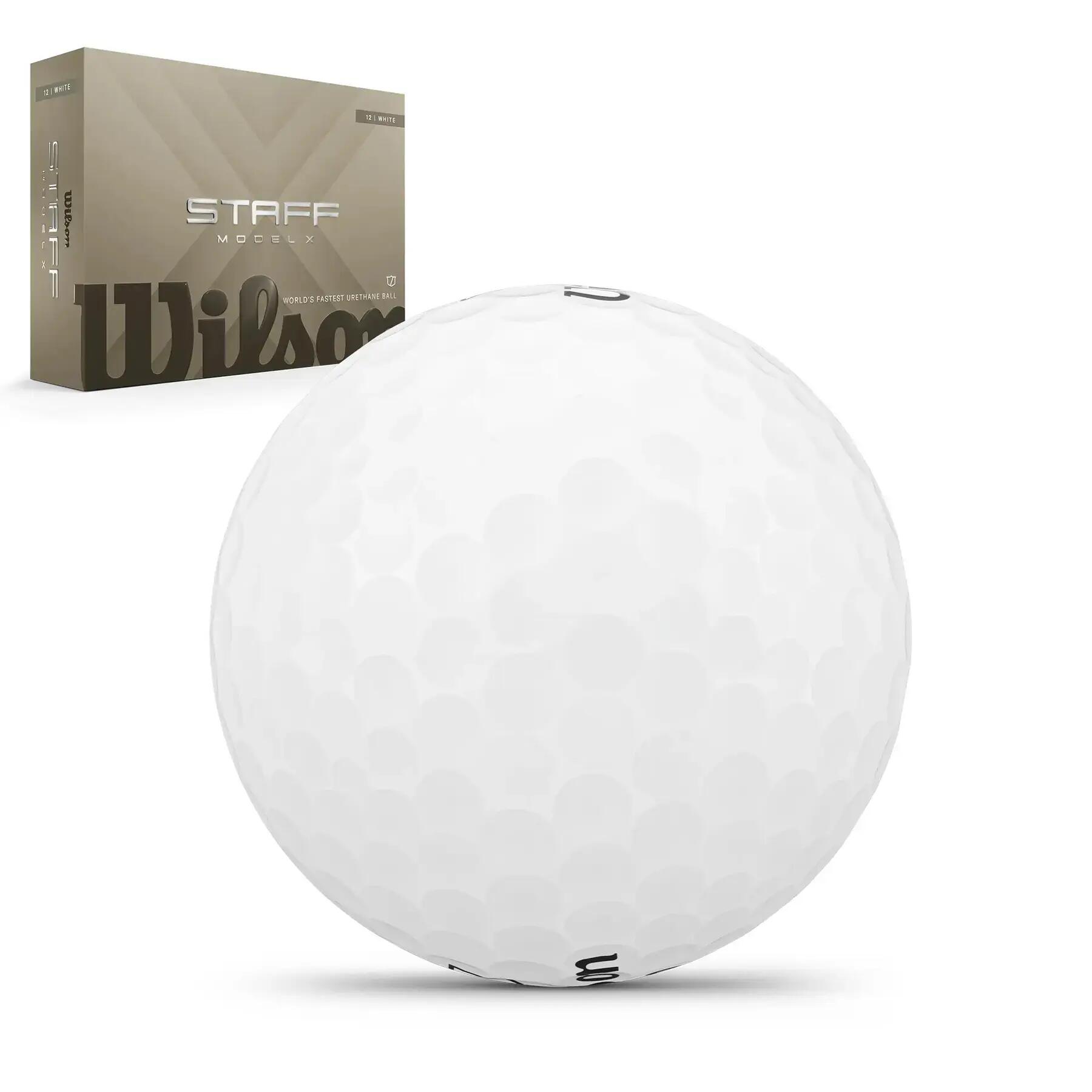 Wilson Staff Model X Golfballen Wit 5/6