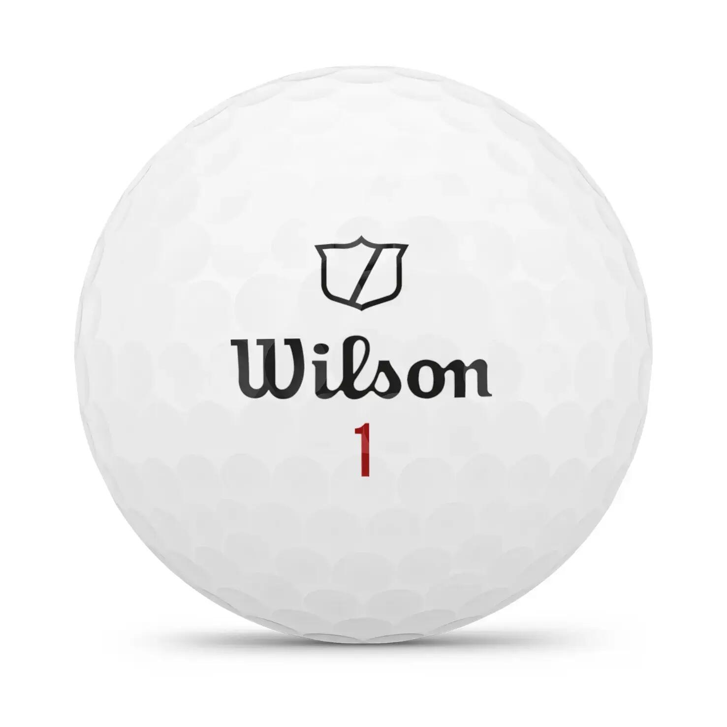 Wilson Staff Model X Golfballen Wit 4/6