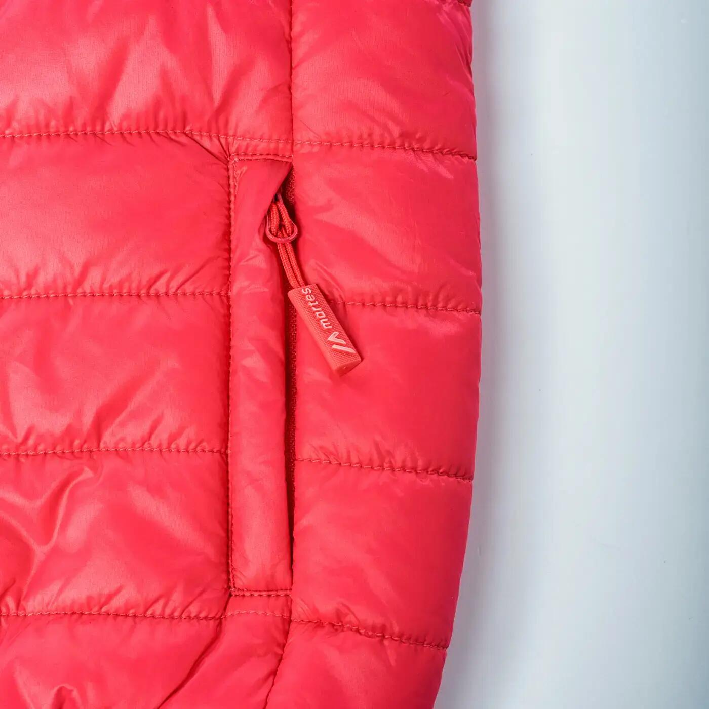 Gilet imbottito con cappuccio per bambini Martes Essentials Maron 4/5