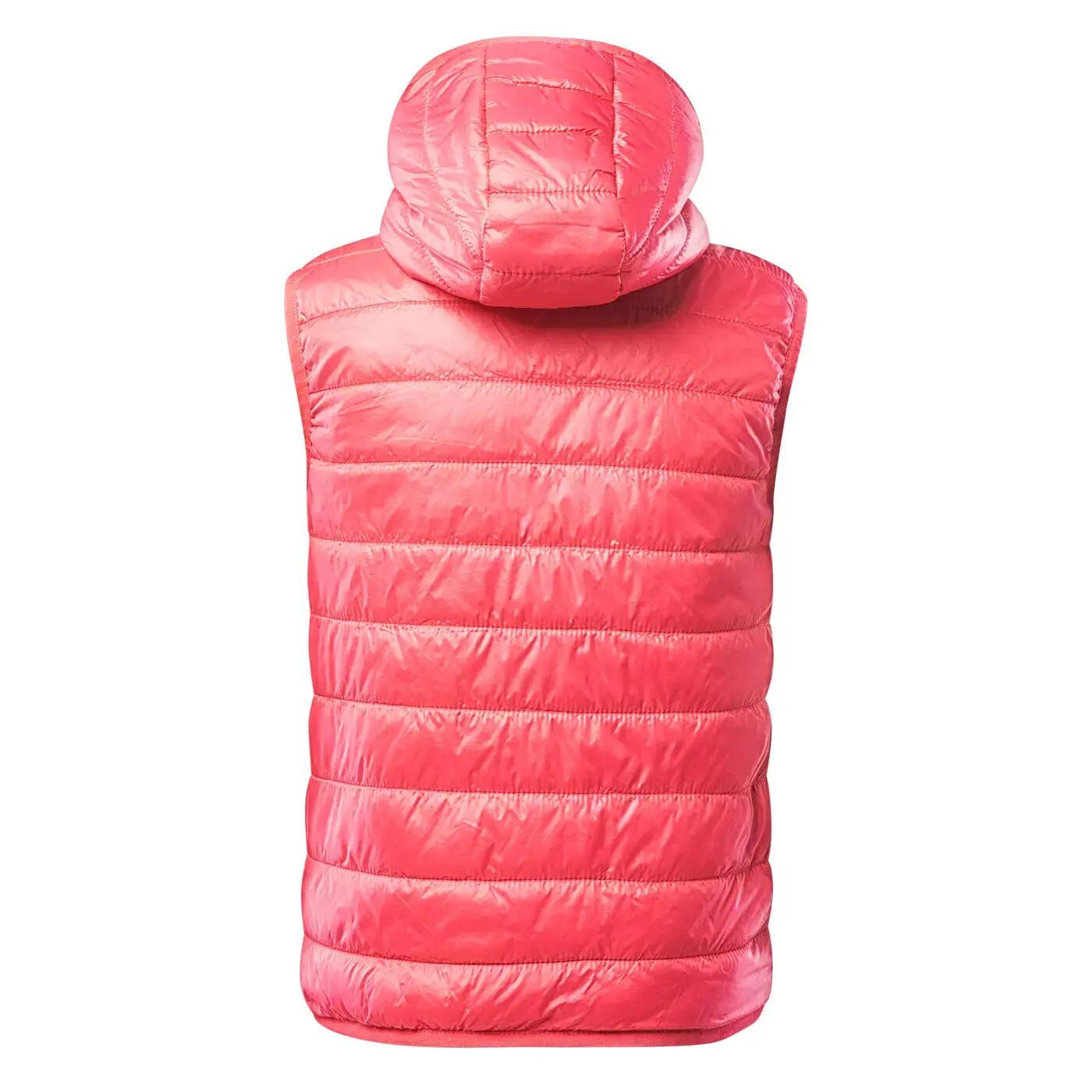 Gilet imbottito con cappuccio per bambini Martes Essentials Maron 3/5