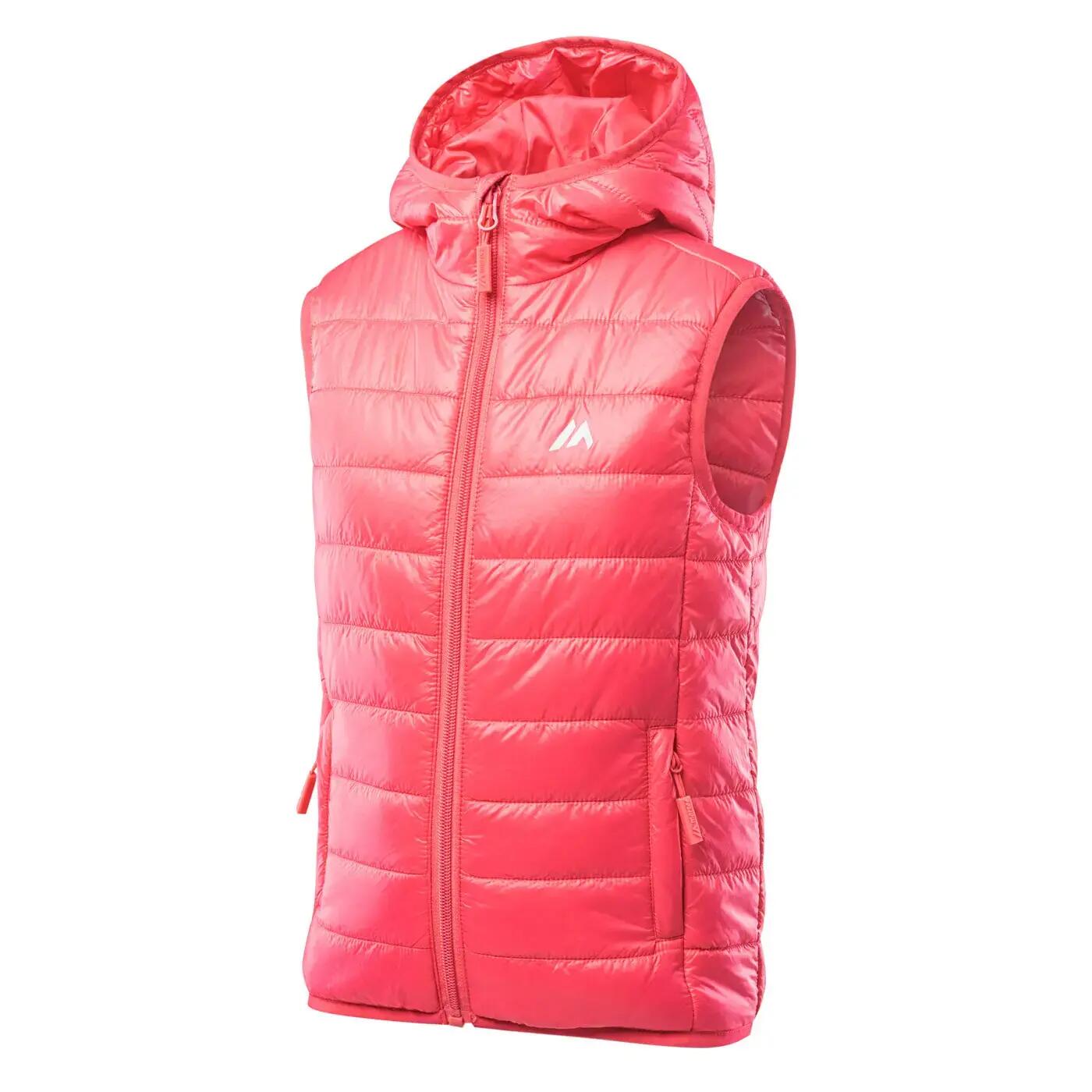 Gilet imbottito con cappuccio per bambini Martes Essentials Maron 2/5