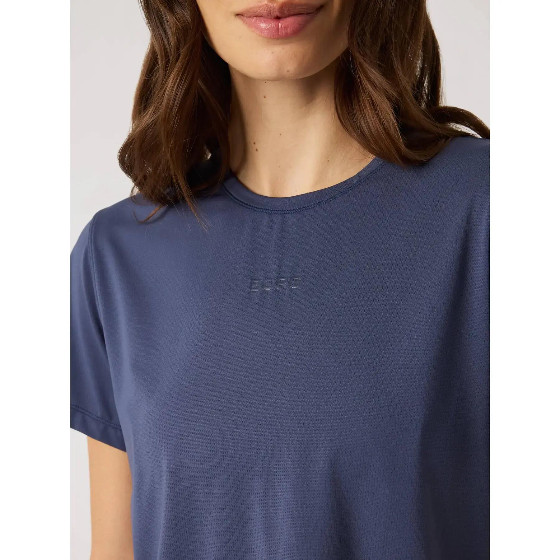 bjorn_borg BORG CROPPED T-SHIRT ODYSSEY GRAY 5/5