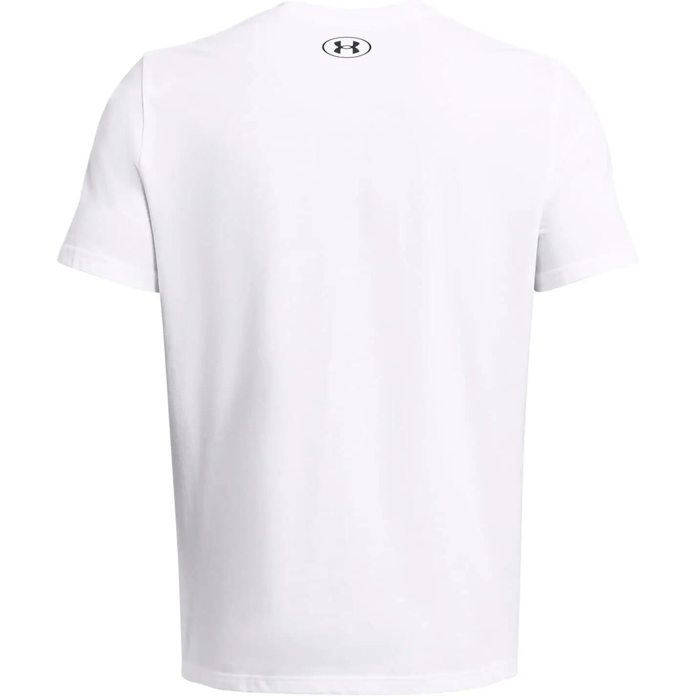 Tshirt Manches Courtes FOUNDATION UPDATES GL Homme (Blanc / Noir) 4/5