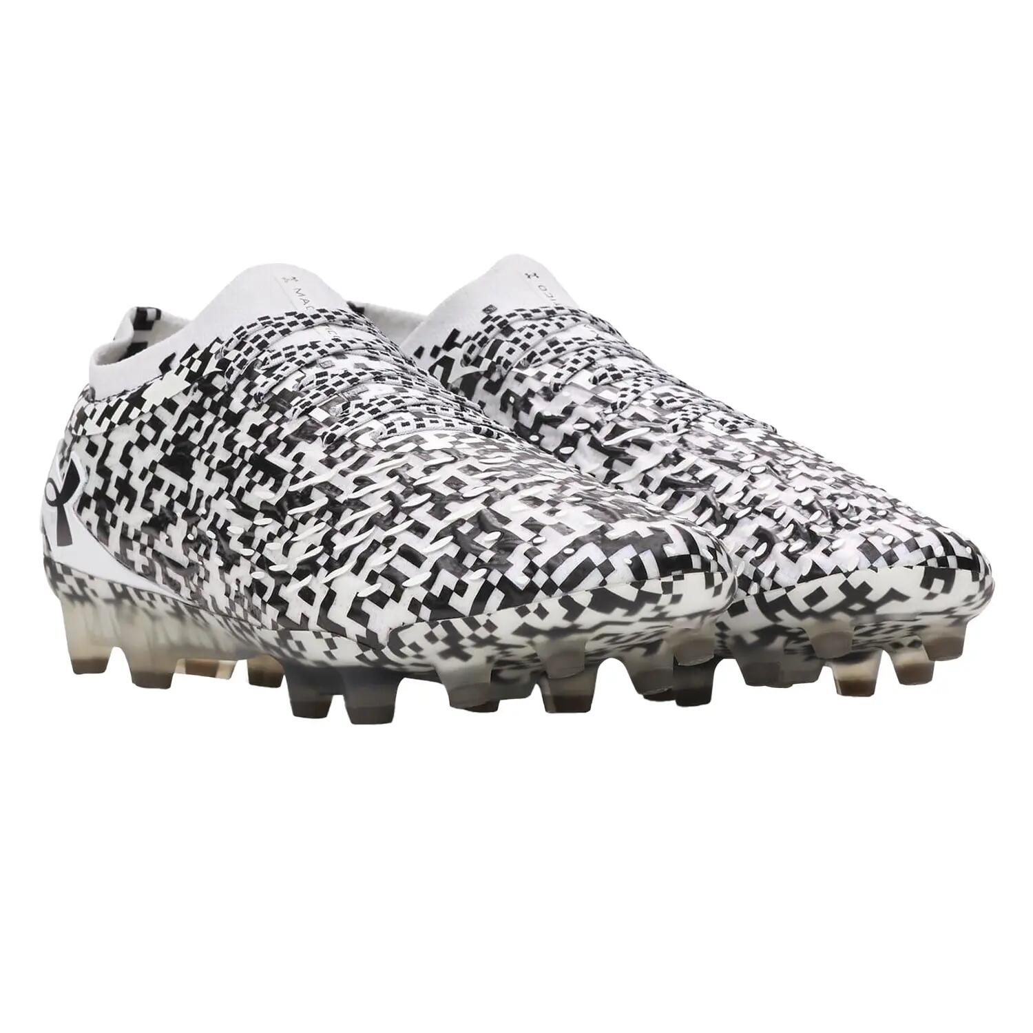 Botas de Fútbol para Suelo Firme Elite Diseño Pixelado para Adultos Unisex 4/5