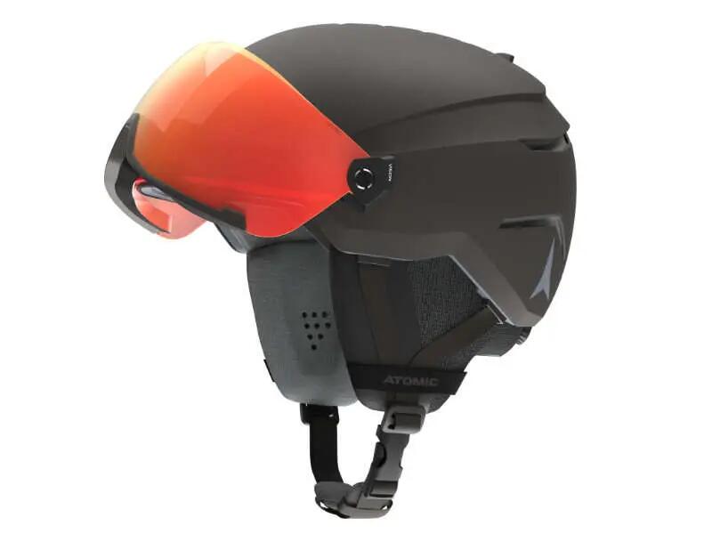 ATOMIC SAVOR VISOR PHOTO NERO CASCO 2025 2/3