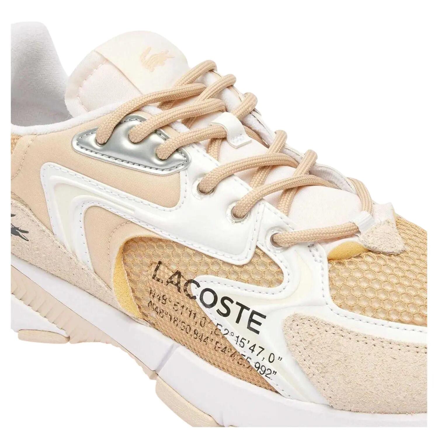 Mens L003 Neo Leather Trainers (Tan/White) 4/5