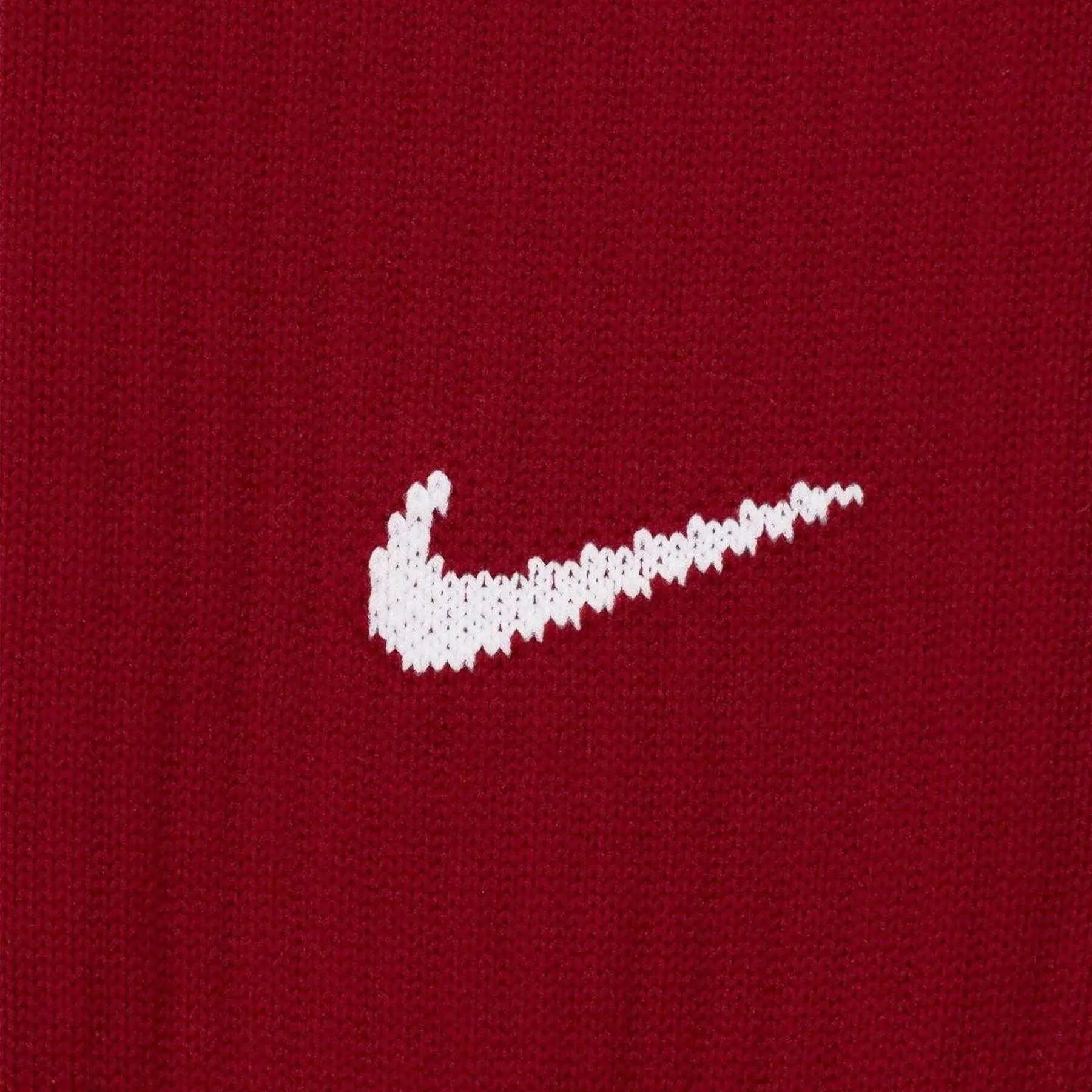 Calcetines para Fútbol Academy Diseño Swoosh para Niños/Niñas Rojo 3/5