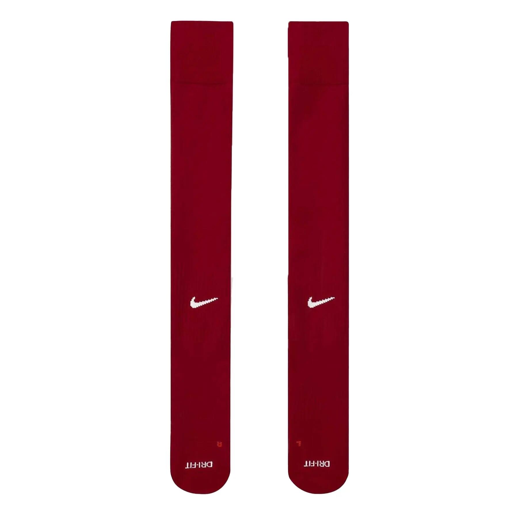 Calcetines para Fútbol Academy Diseño Swoosh para Niños/Niñas Rojo 2/5