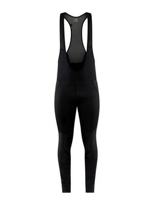 Craft core bike subz wind bib tights m – warme, winddichte bib-tights – black