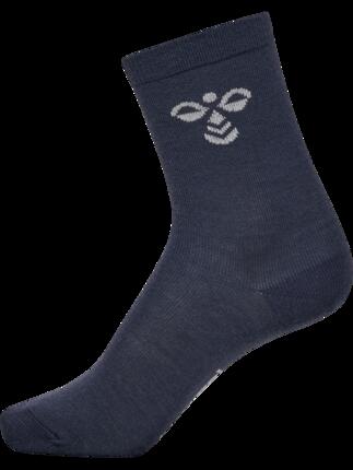 hummel hmlJR WOOL SOCKS — lange Wollsocken, wärmend – OMBRE BLUE