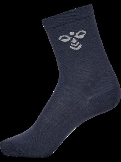 hummel hmlJR WOOL SOCKS — lange Wollsocken, wärmend – OMBRE BLUE