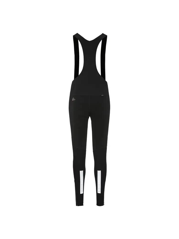 craft Bike SubZ Bib Tights C2 M – Tights de ciclismo térmicos pretos 2/2