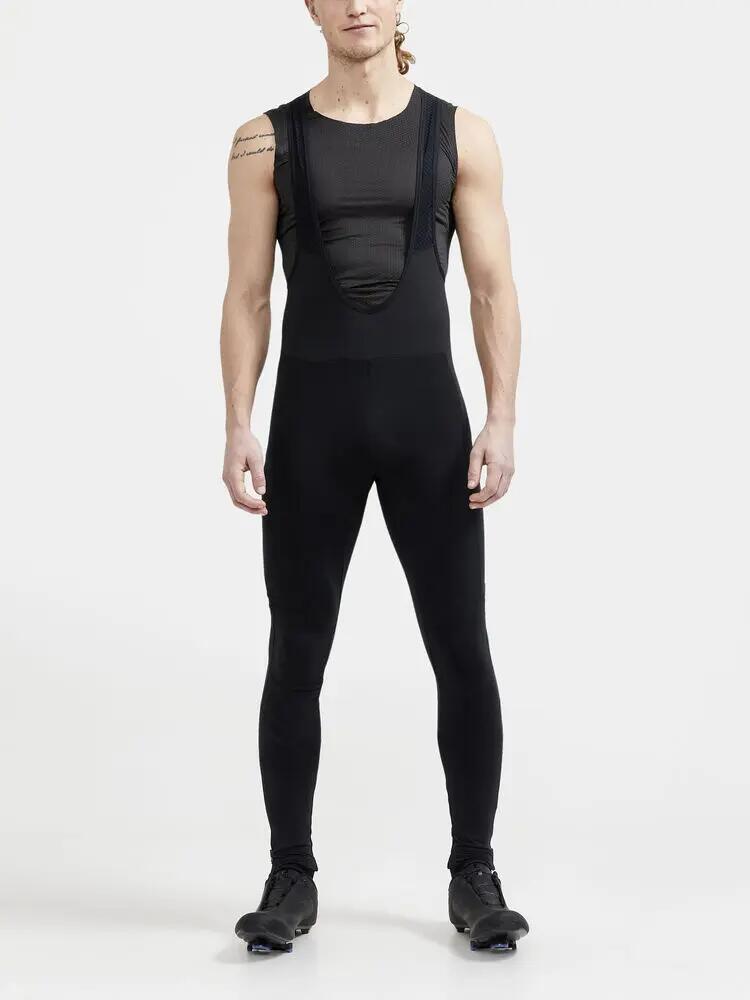 craft Core Bike SubZ Wind Bib Tights – Mallas con tirantes térmicas y 3/7